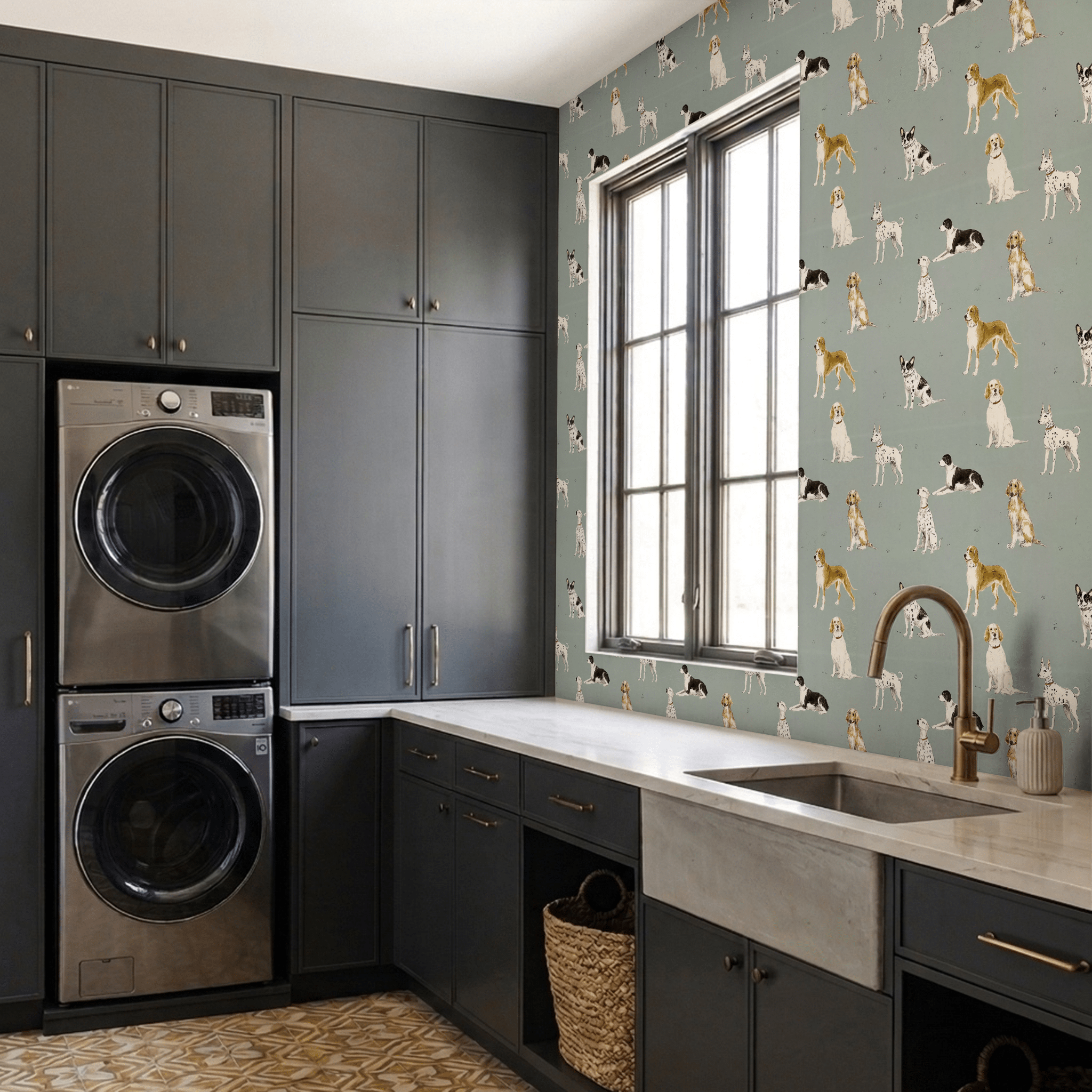 Field Notes Wallpaper - Benton Lane Home - Painted Paper