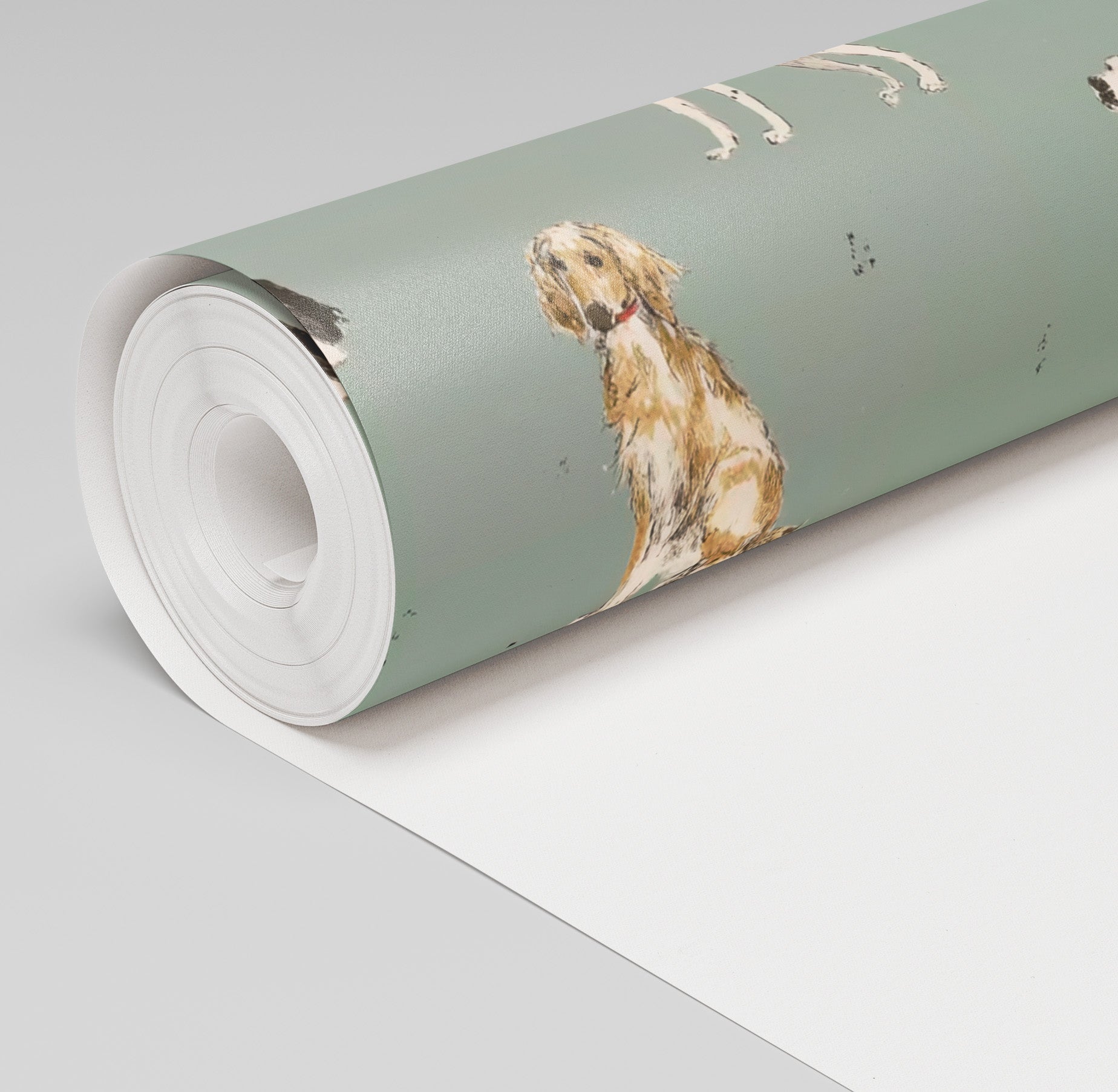 Field Notes Wallpaper - Benton Lane Home - Painted Paper