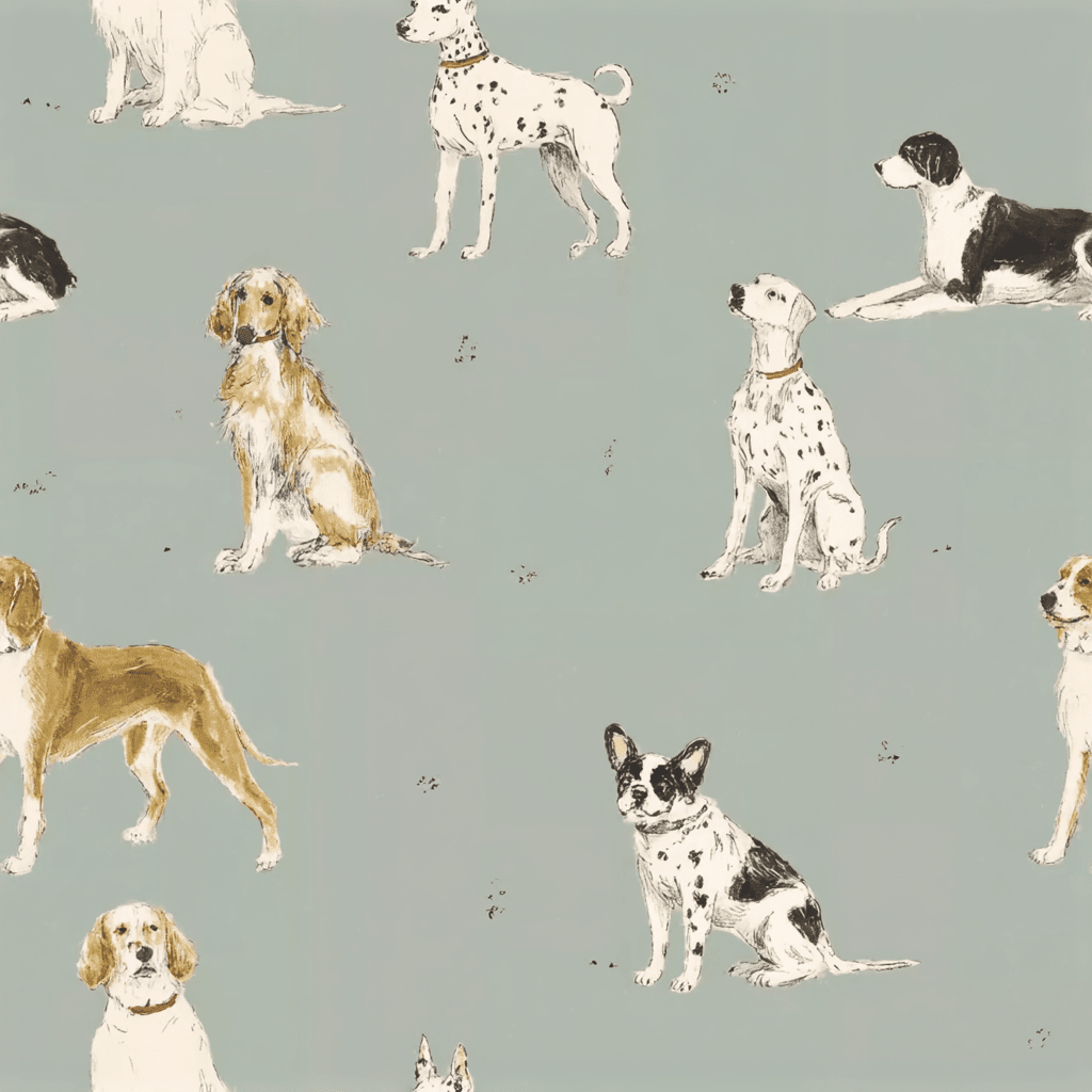 Field Notes Wallpaper - Benton Lane Home - Painted Paper
