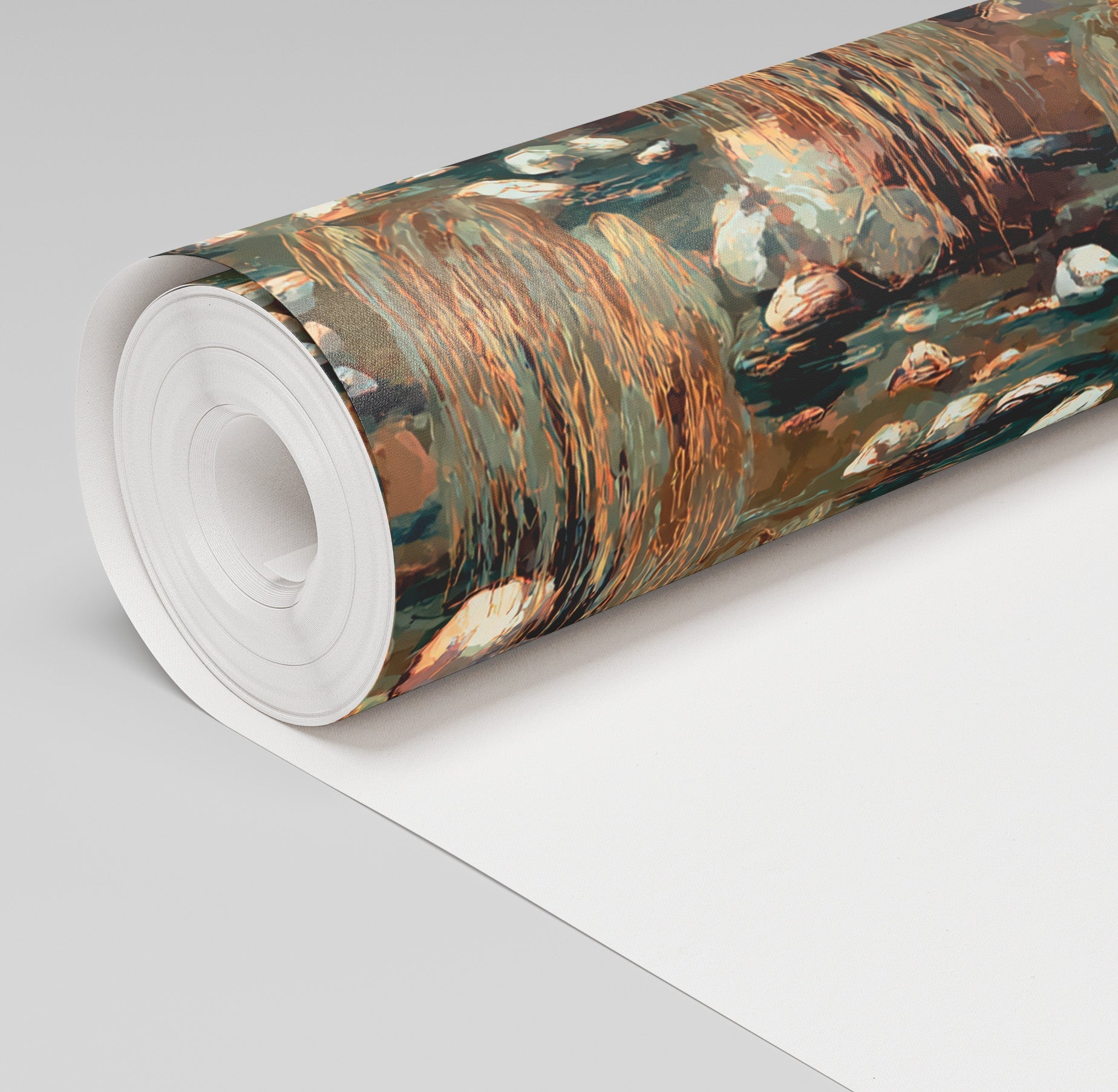 Fieldstone Wallpaper - Benton Lane Home - Painted Paper