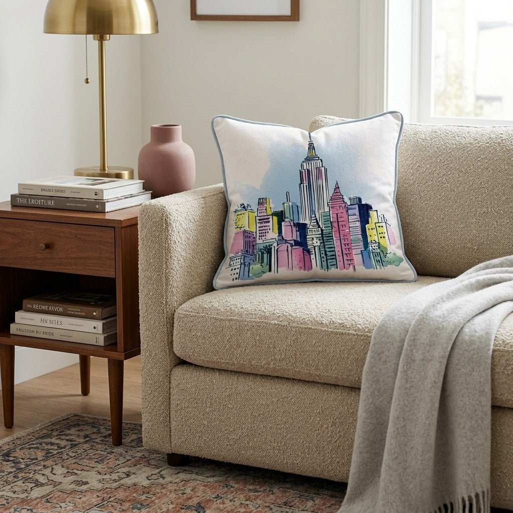 Fifth Avenue Throw Pillow - Benton Lane Home - Hillcroft Home
