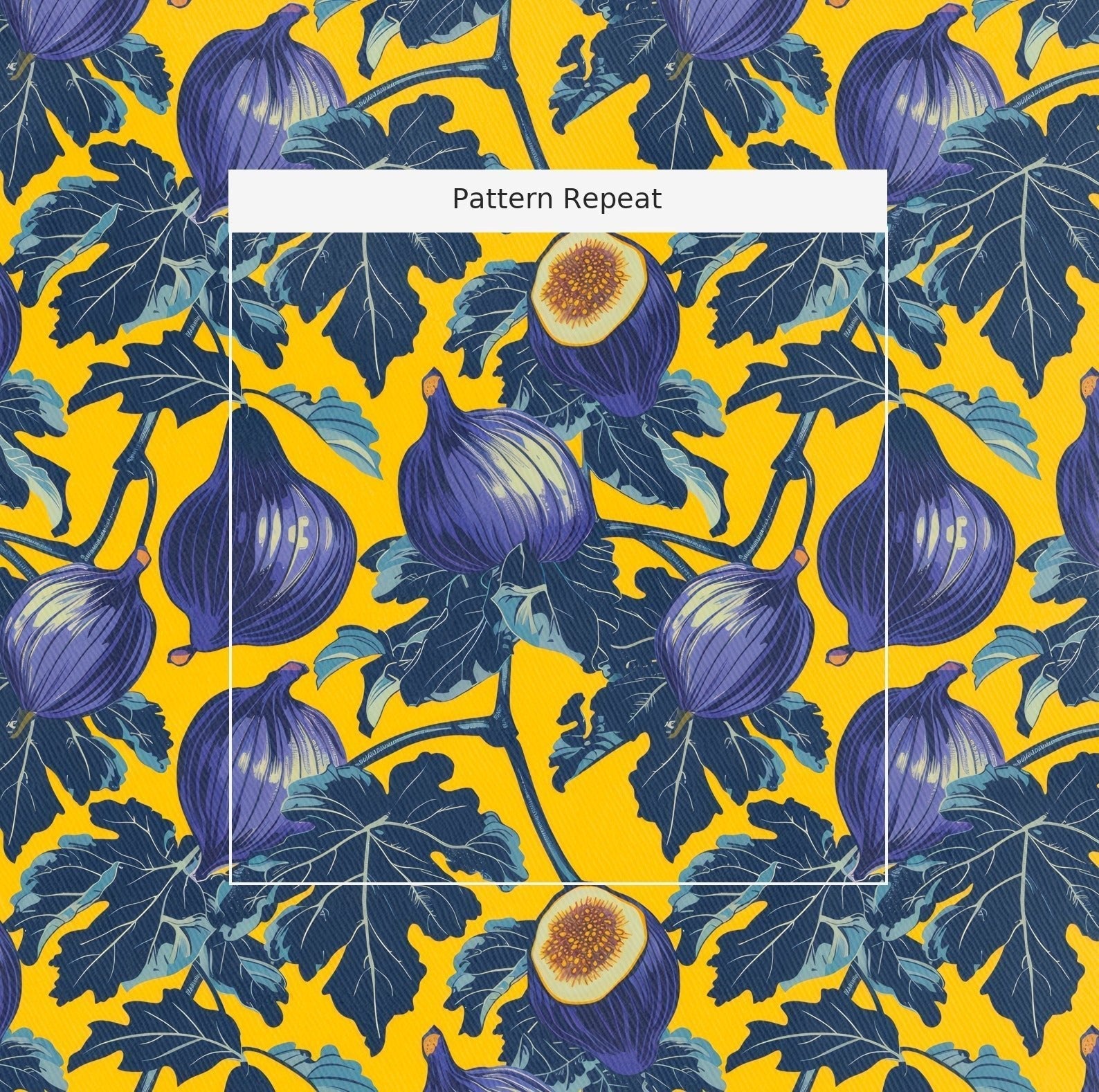 Fig Fantasy - Fabric - Benton Lane Home - Lemon Park