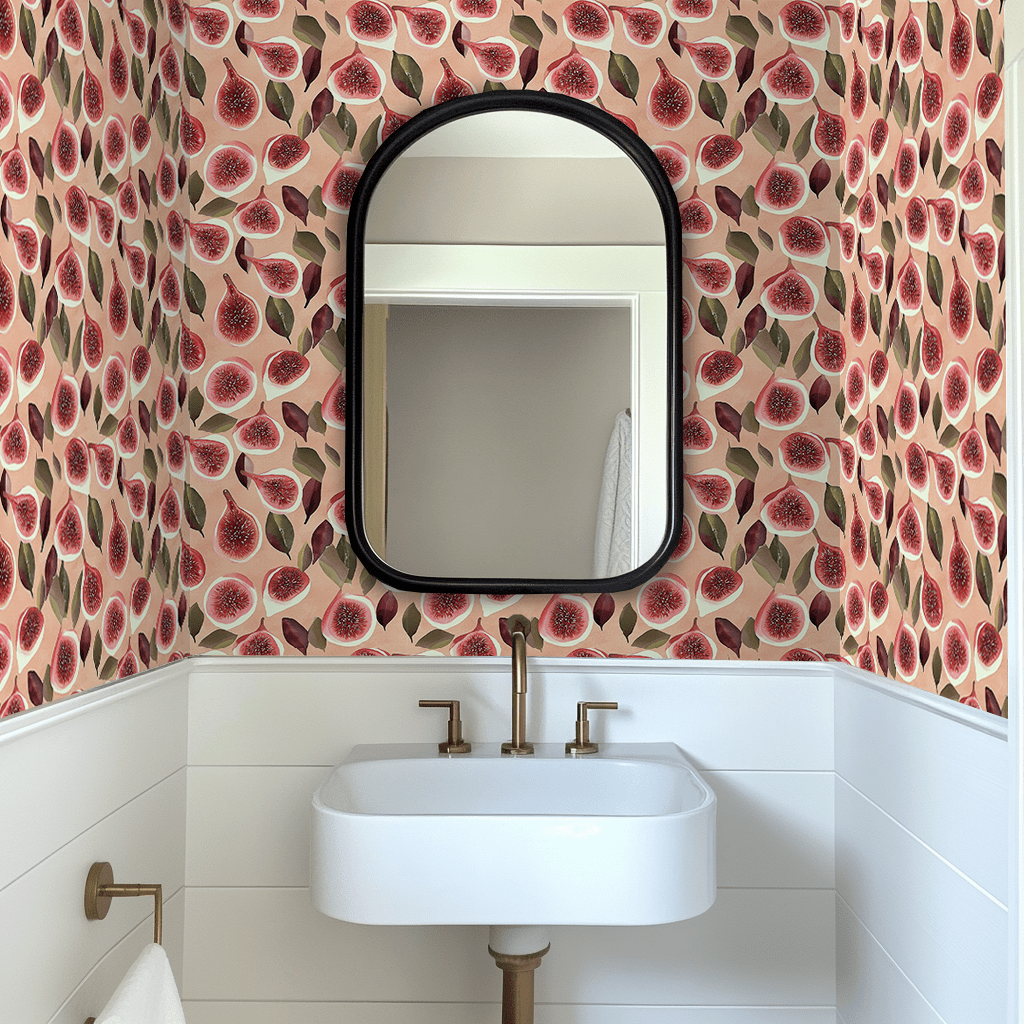Fig Jam Wallpaper - Painted Paper