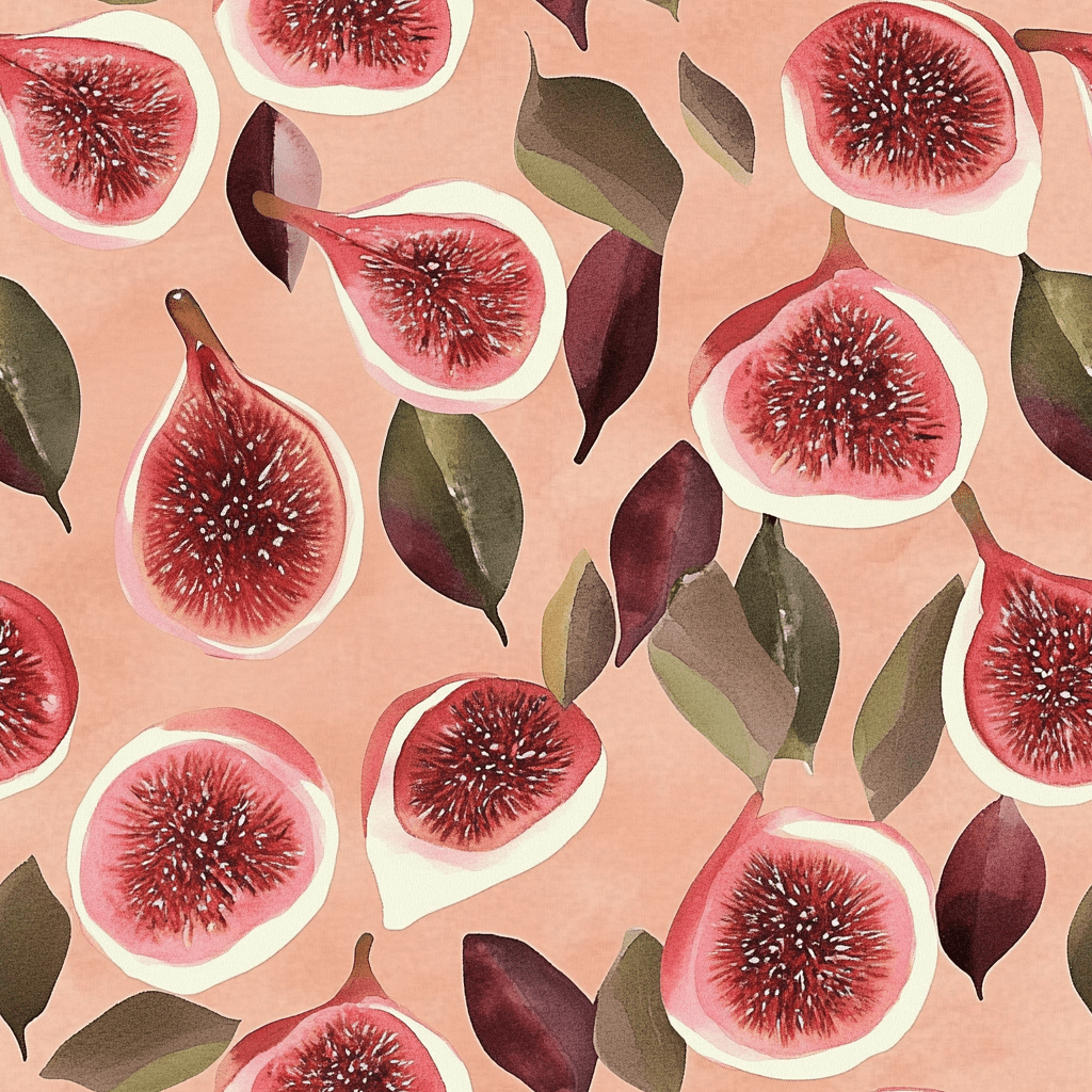 Fig Jam Wallpaper - Painted Paper