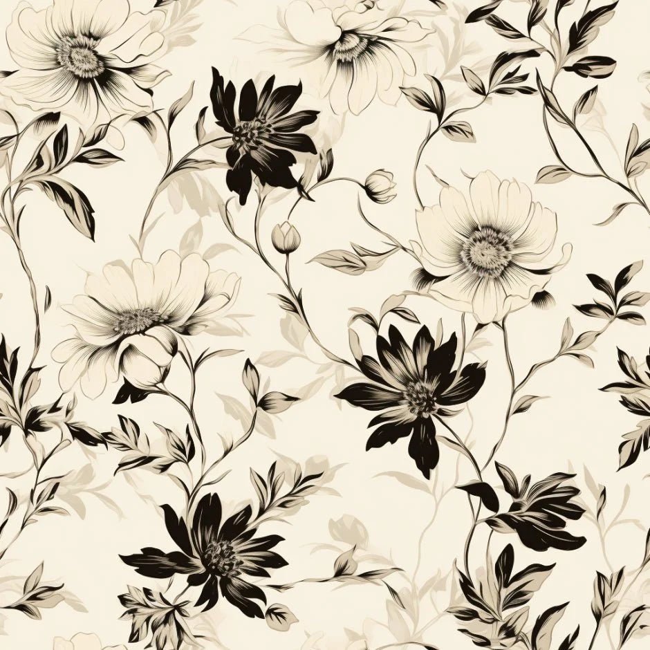 Fiona Floral Wallpaper - Benton Lane Home - Painted Paper