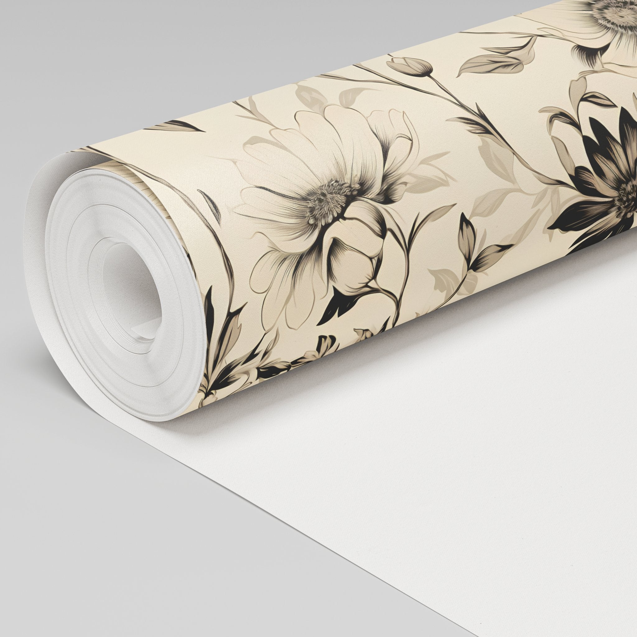 Fiona Floral Wallpaper - Benton Lane Home - Painted Paper