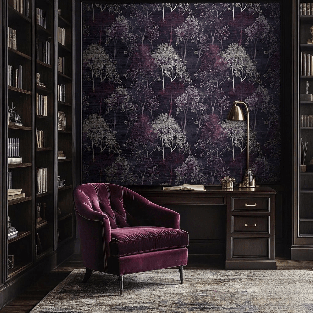 Fiora Faux Grasscloth Wallpaper - Benton Lane Home - Painted Paper