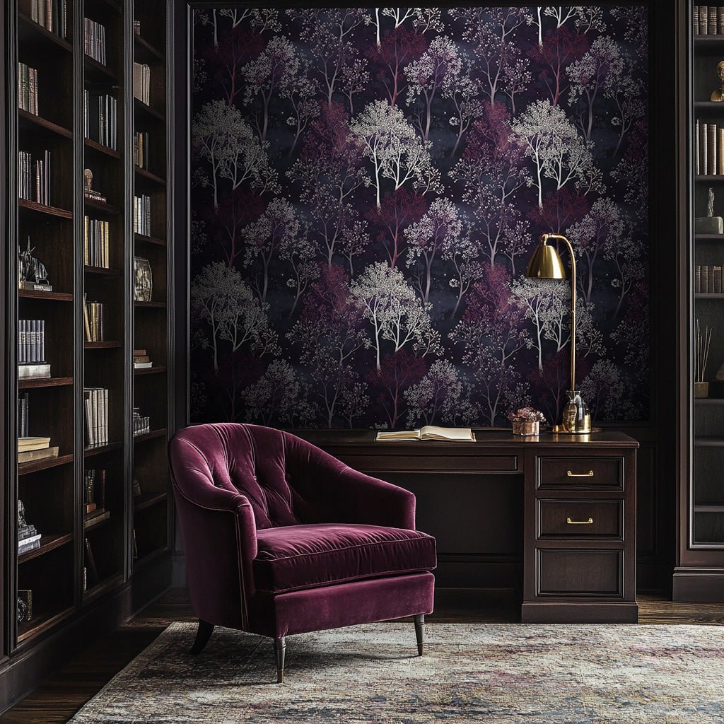 Fiora Wallpaper - Benton Lane Home - Painted Paper