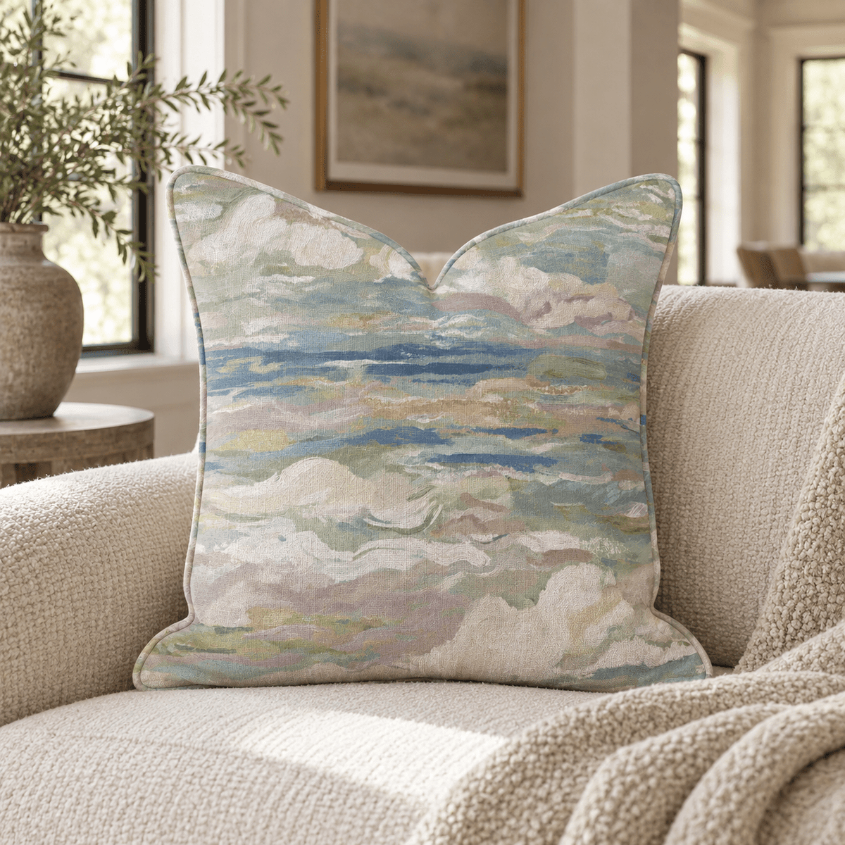 First Light Throw Pillow - Benton Lane Home - Hillcroft Home
