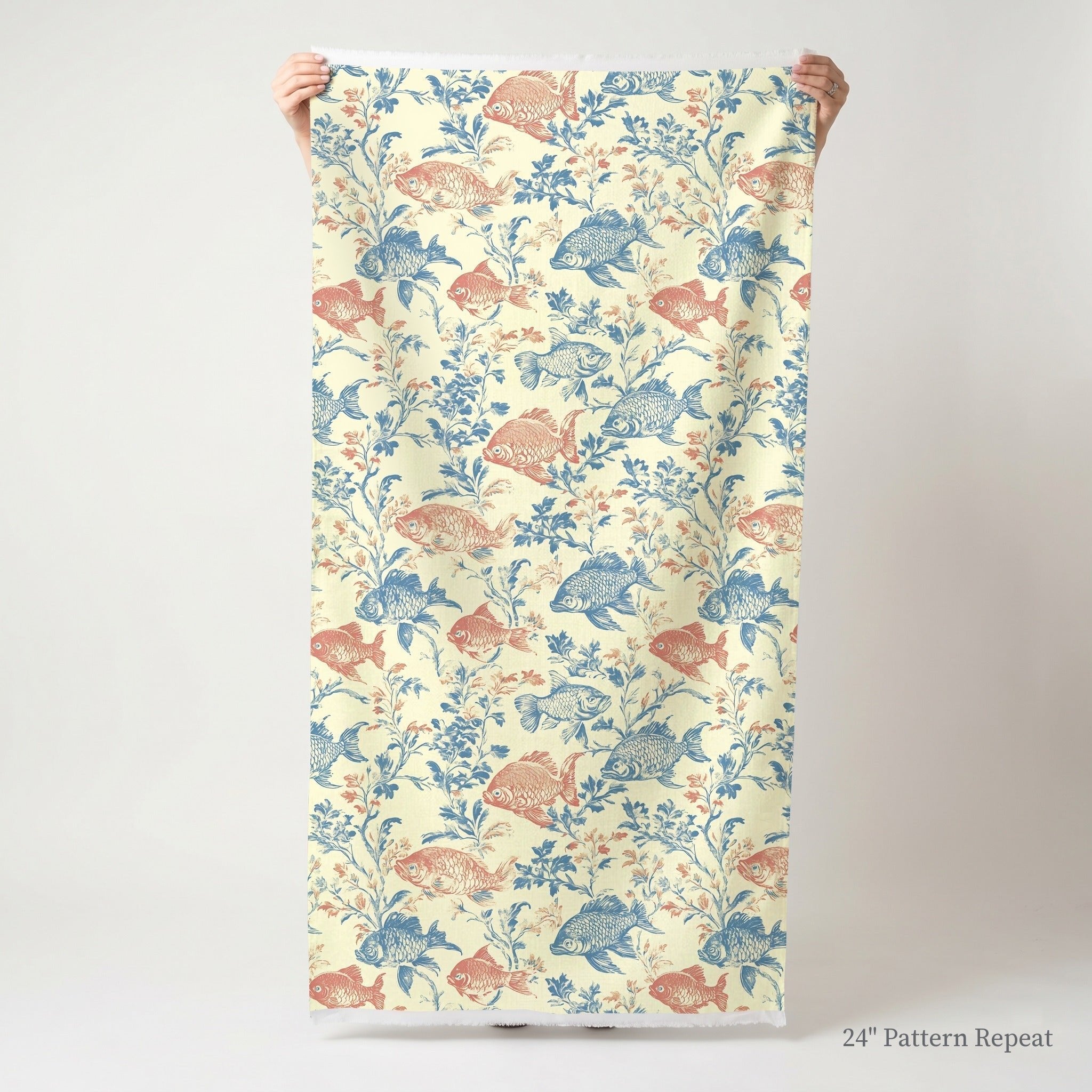 Fish Tank - Fabric - Benton Lane Home - Lemon Park