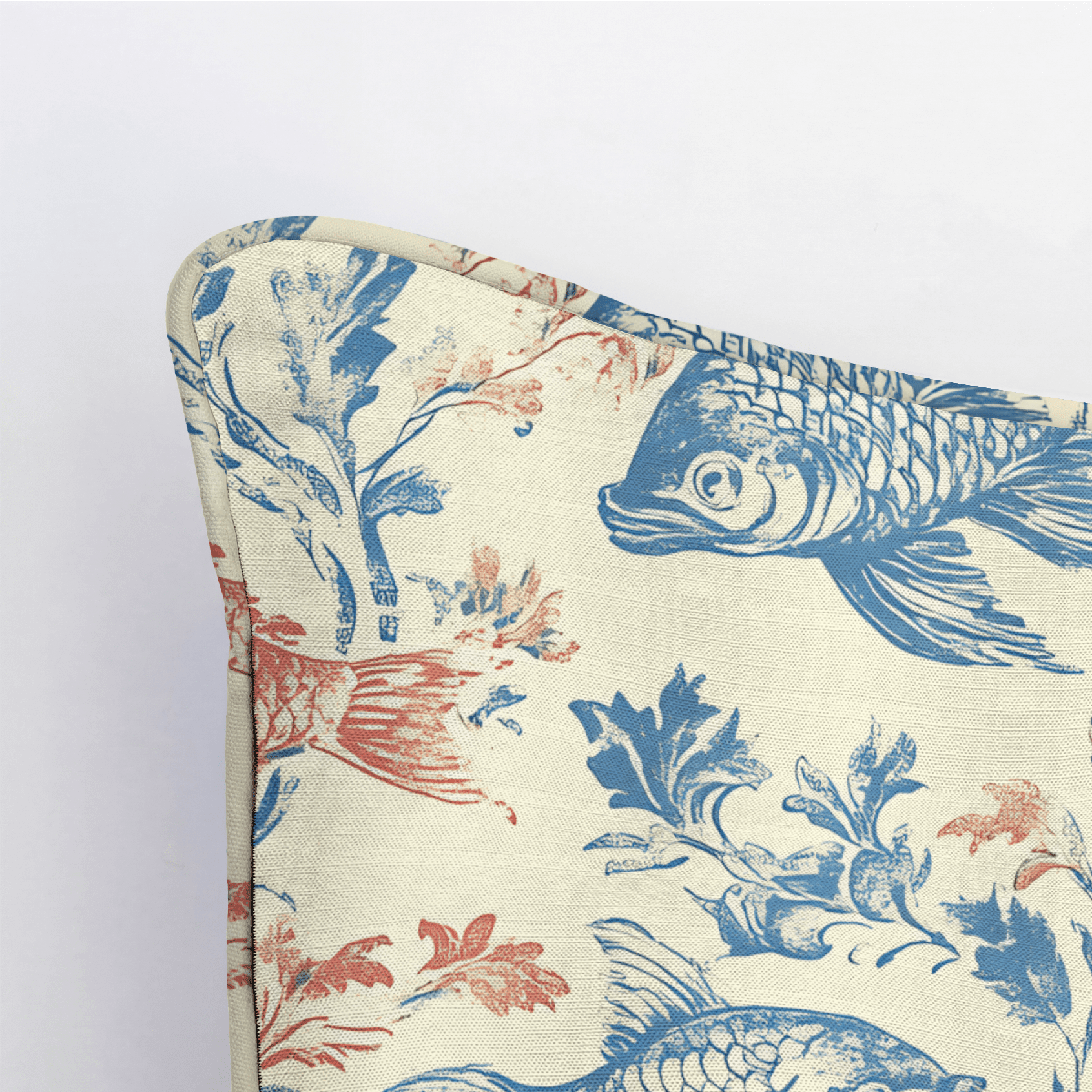 Fish Tank Throw Pillow - Benton Lane Home - Lemon Park