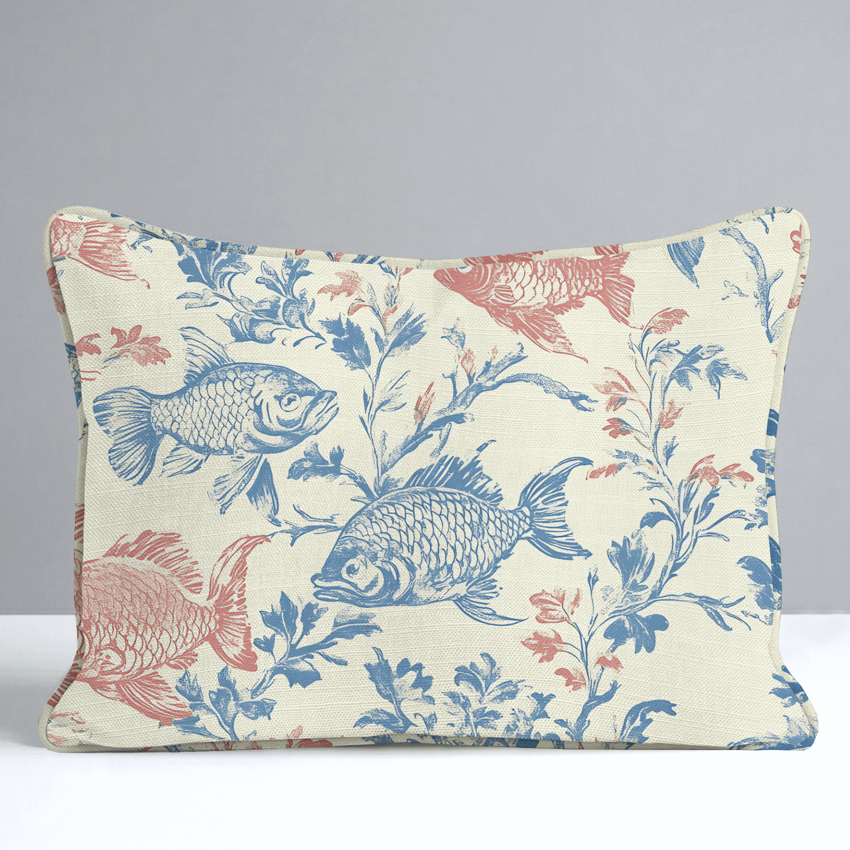 Fish Tank Throw Pillow - Benton Lane Home - Lemon Park