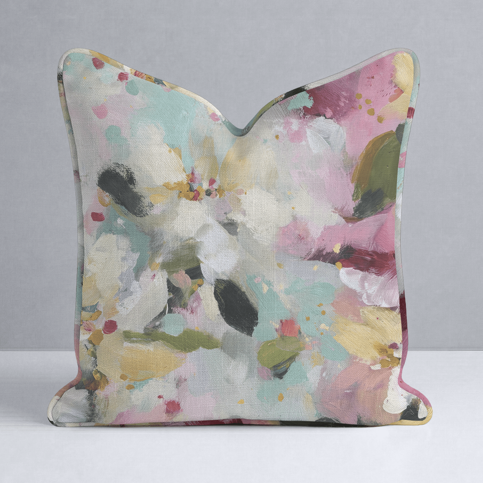 Fleur Garden Throw Pillow - Benton Lane Home - Lemon Park