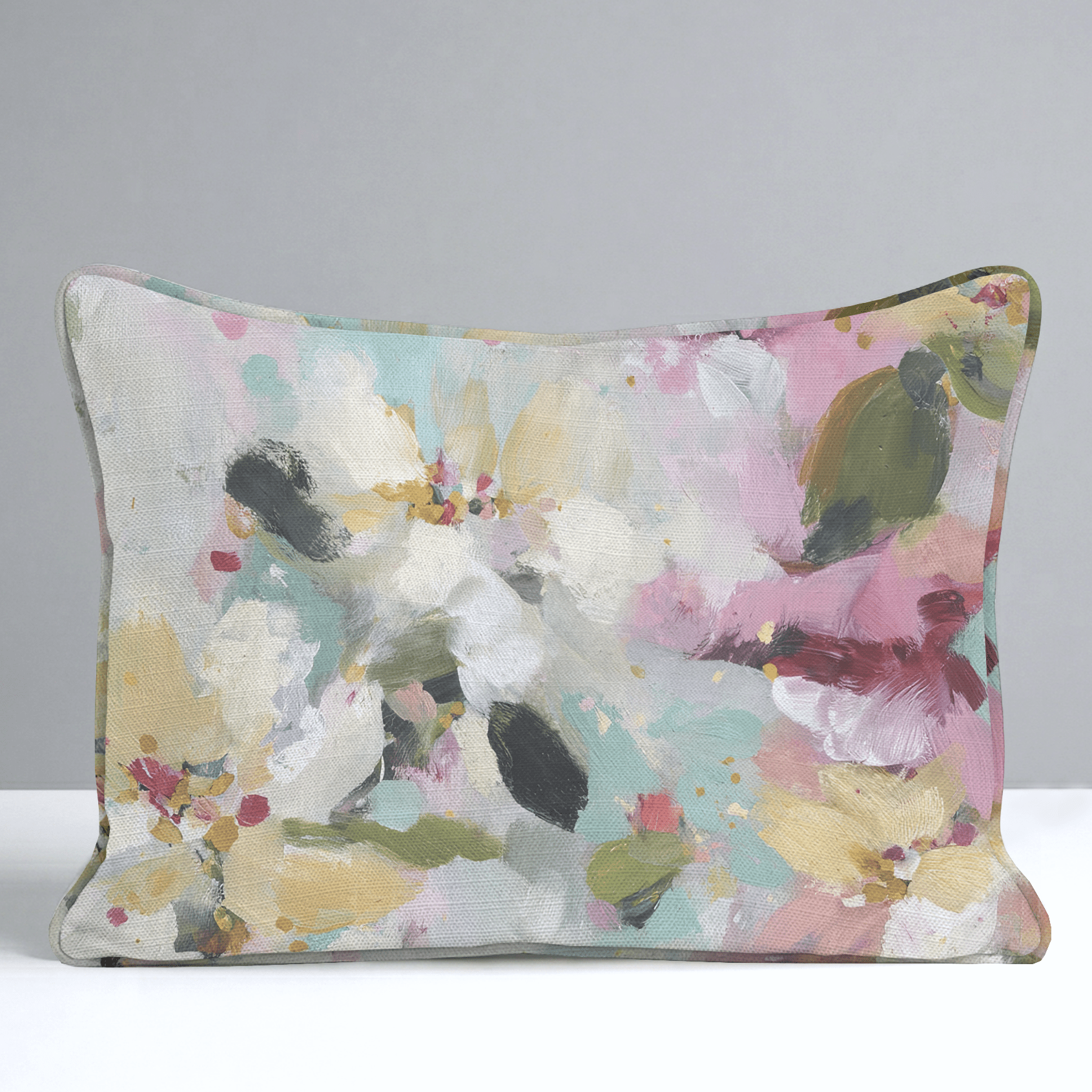 Fleur Garden Throw Pillow - Benton Lane Home - Lemon Park