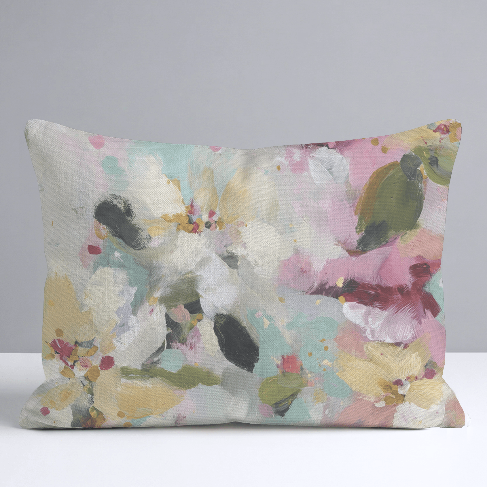 Fleur Garden Throw Pillow - Benton Lane Home - Lemon Park
