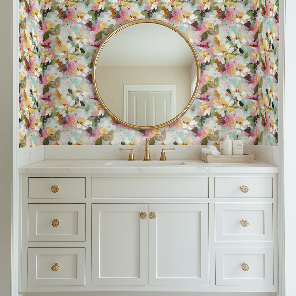 Fleur Garden Wallpaper - Benton Lane Home - Lemon Park