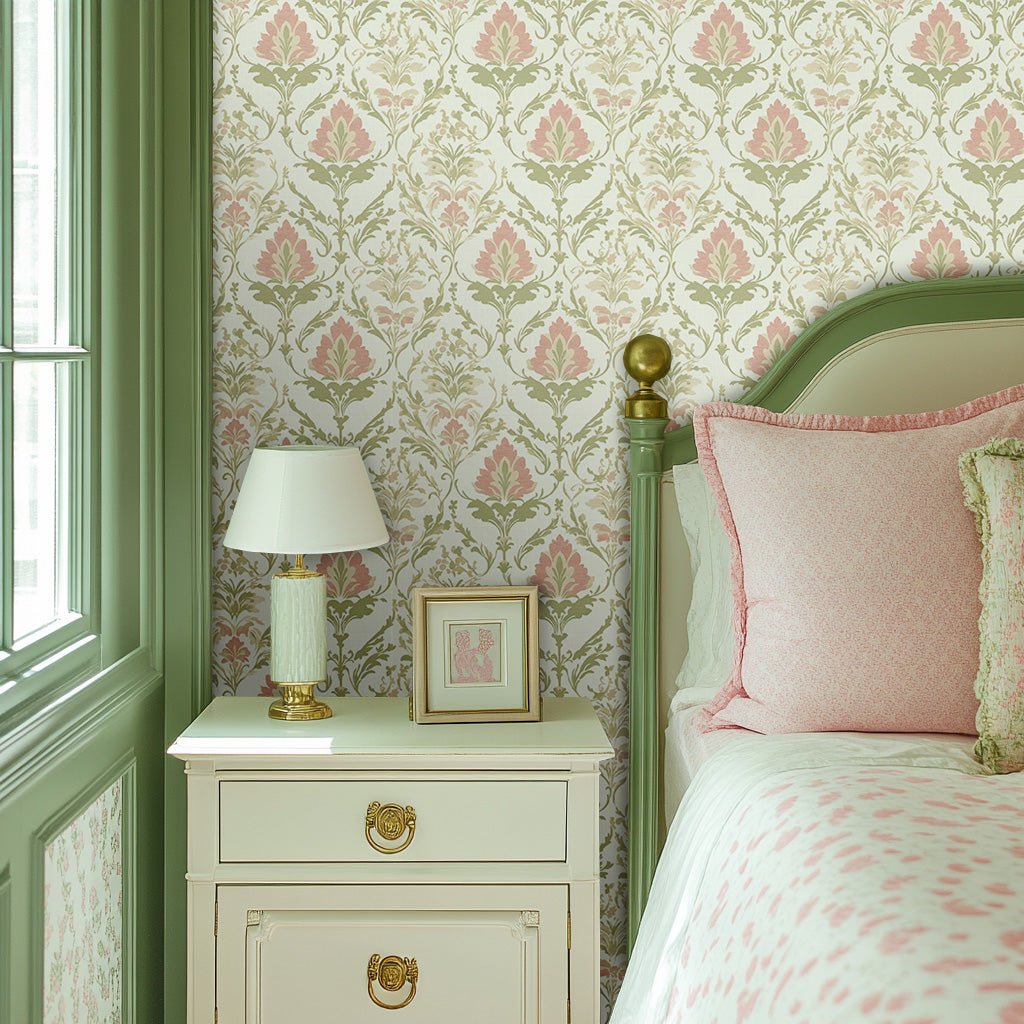 Fleur Harmony Wallpaper - Lemon Park