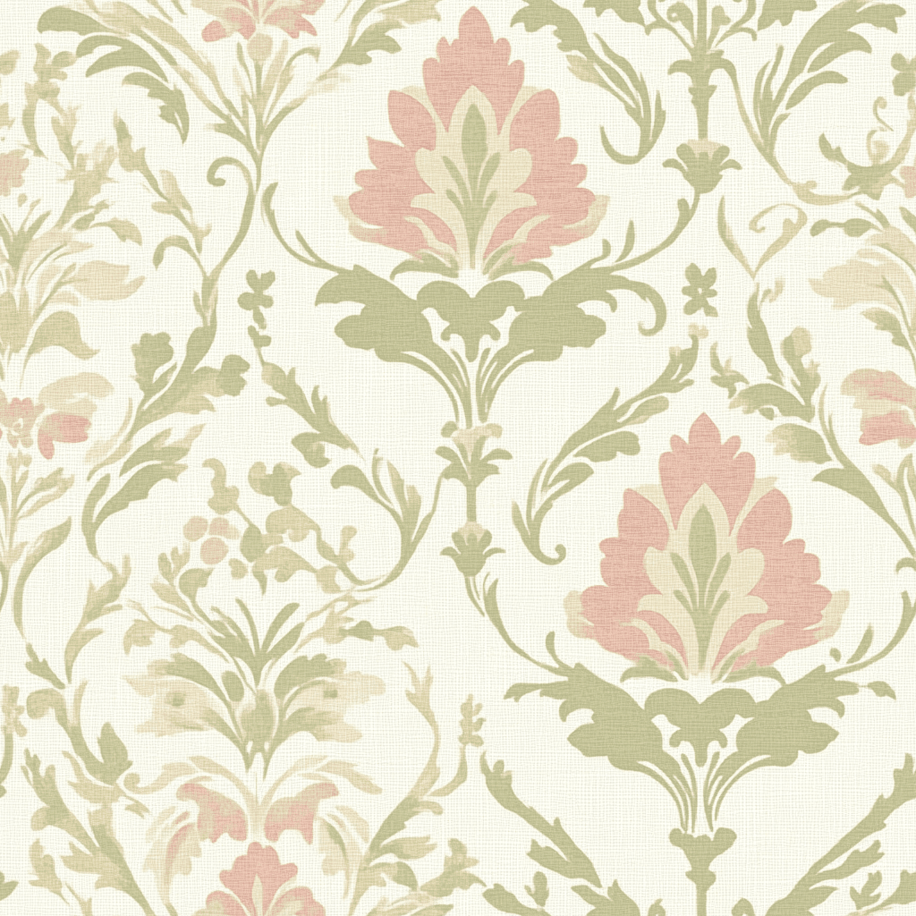 Fleur Harmony Wallpaper - Benton Lane Home - Lemon Park