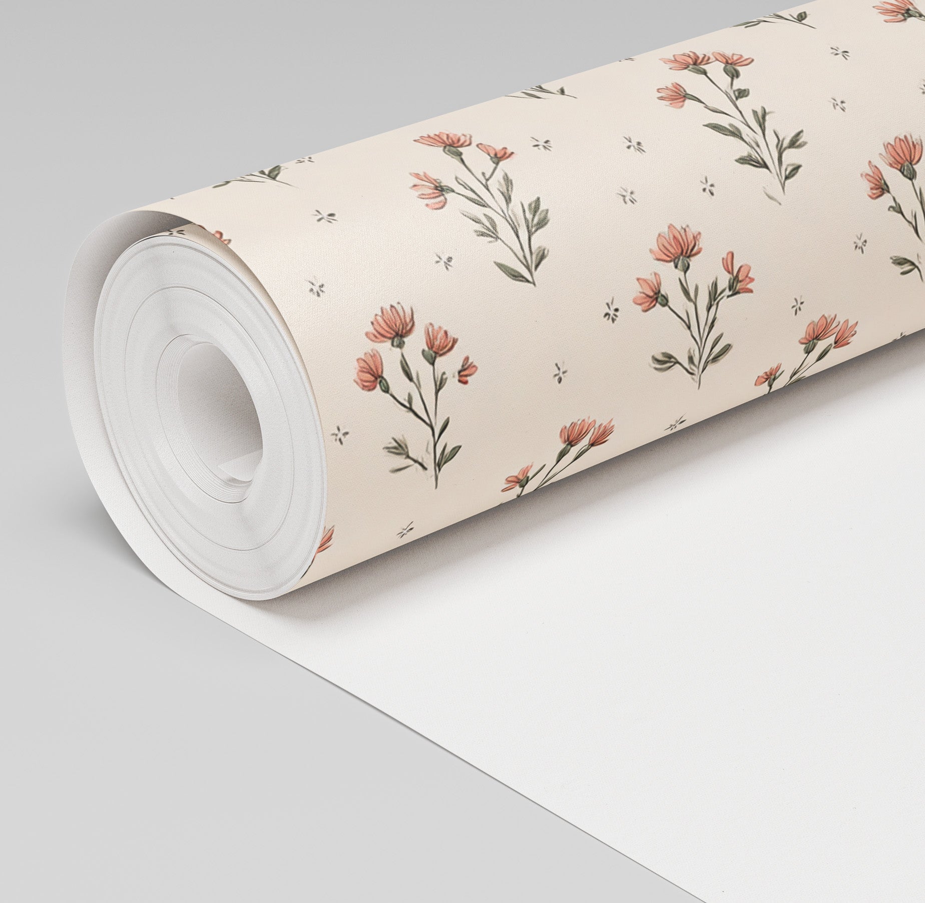 Fleurette Wallpaper - Benton Lane Home - Painted Paper