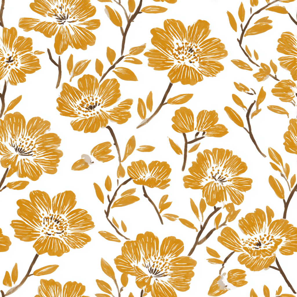 Flor del Campo Wallpaper - Painted Paper