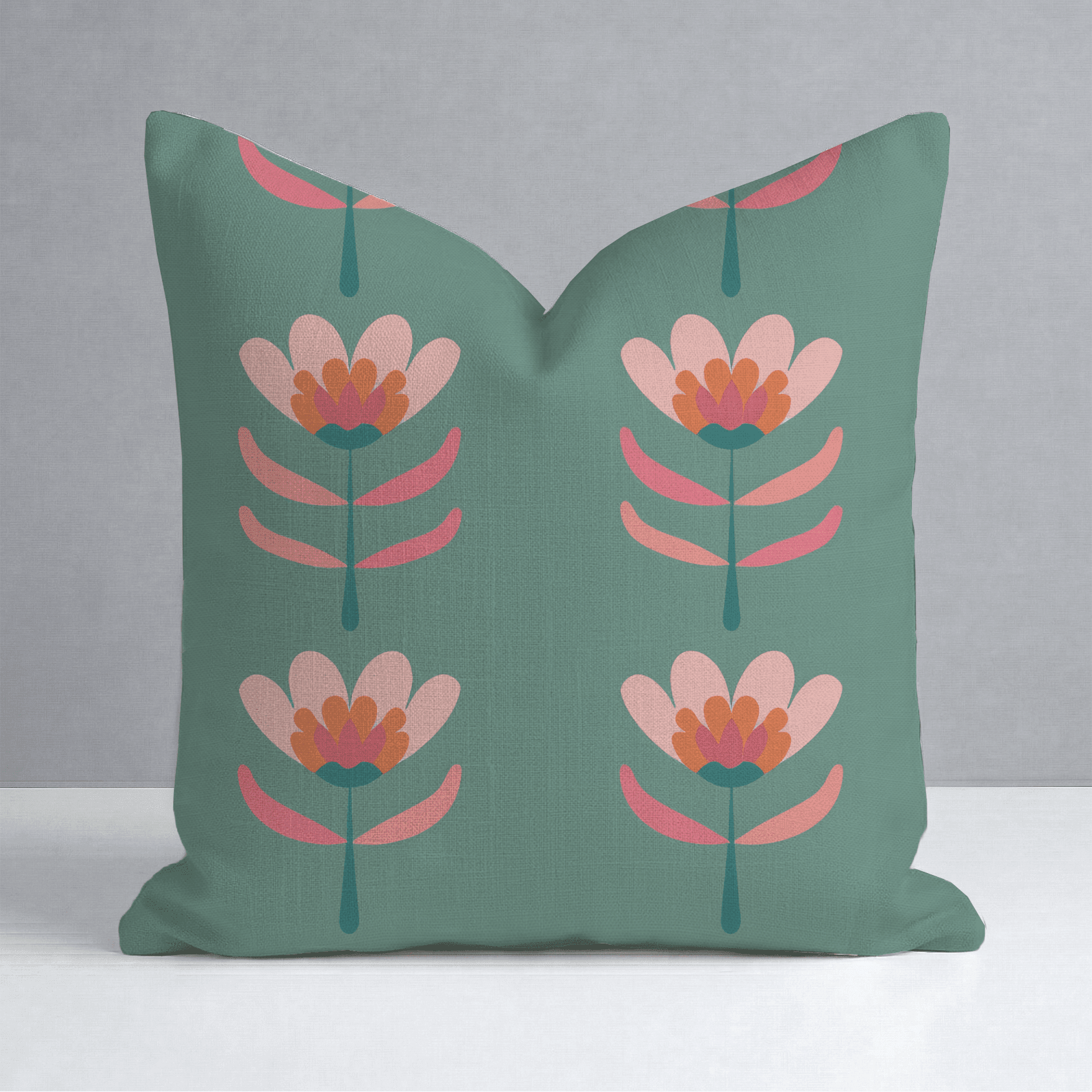Flora Charm Throw Pillow - Benton Lane Home - Lemon Park