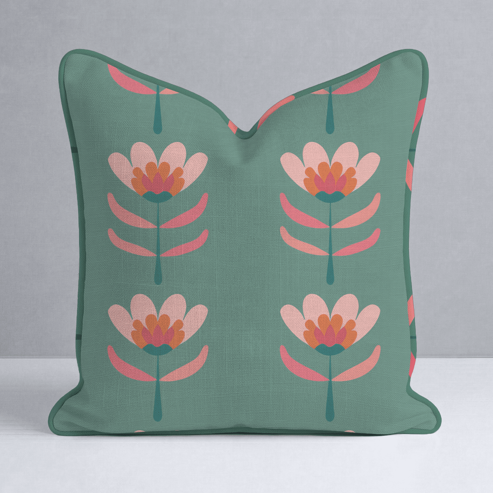 Flora Charm Throw Pillow - Benton Lane Home - Lemon Park