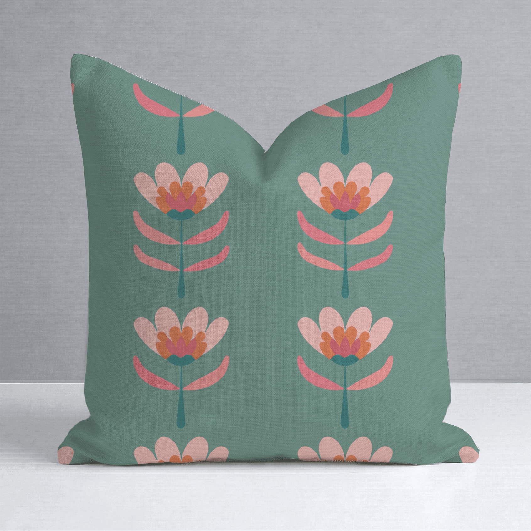 Flora Charm Throw Pillow - Benton Lane Home - Lemon Park