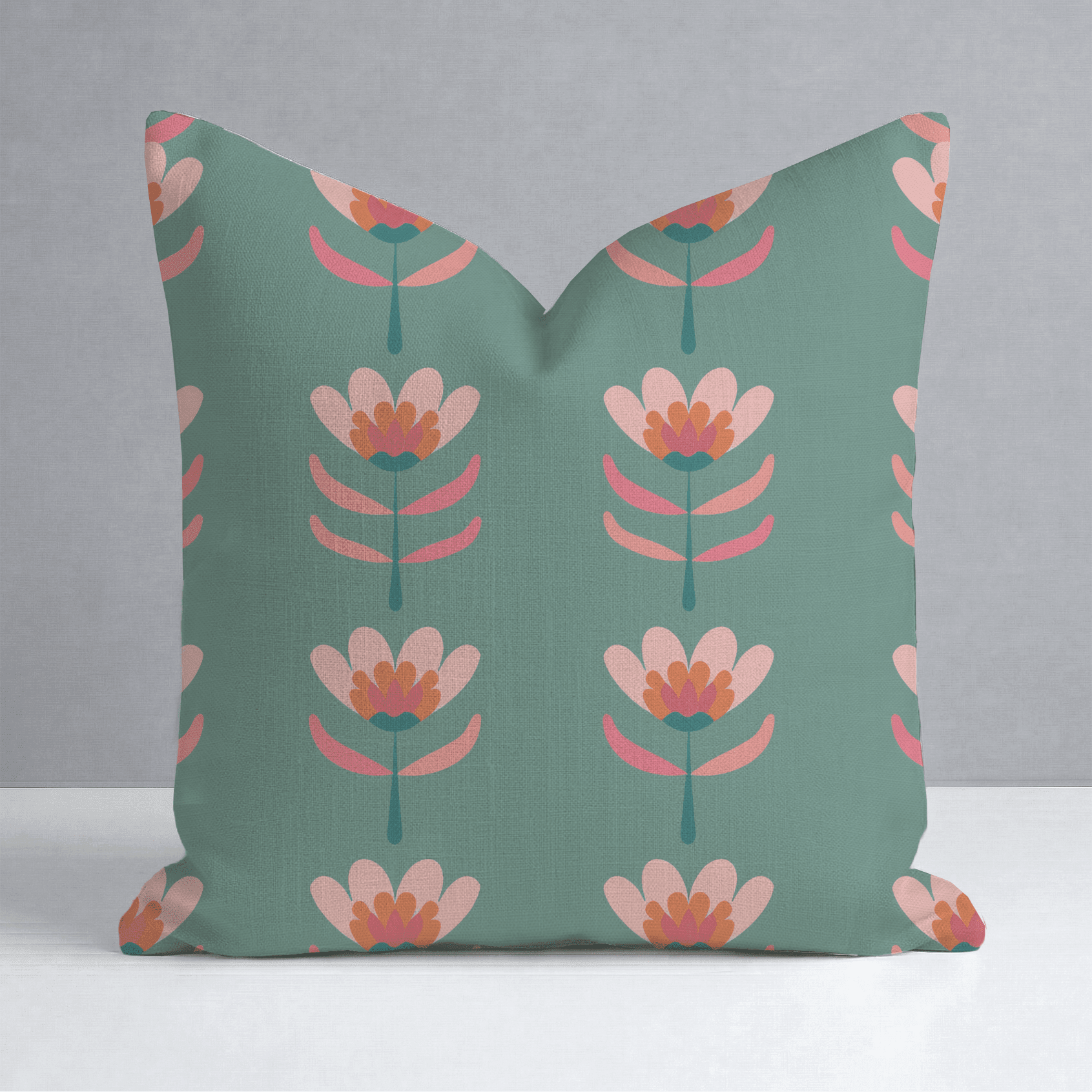 Flora Charm Throw Pillow - Benton Lane Home - Lemon Park