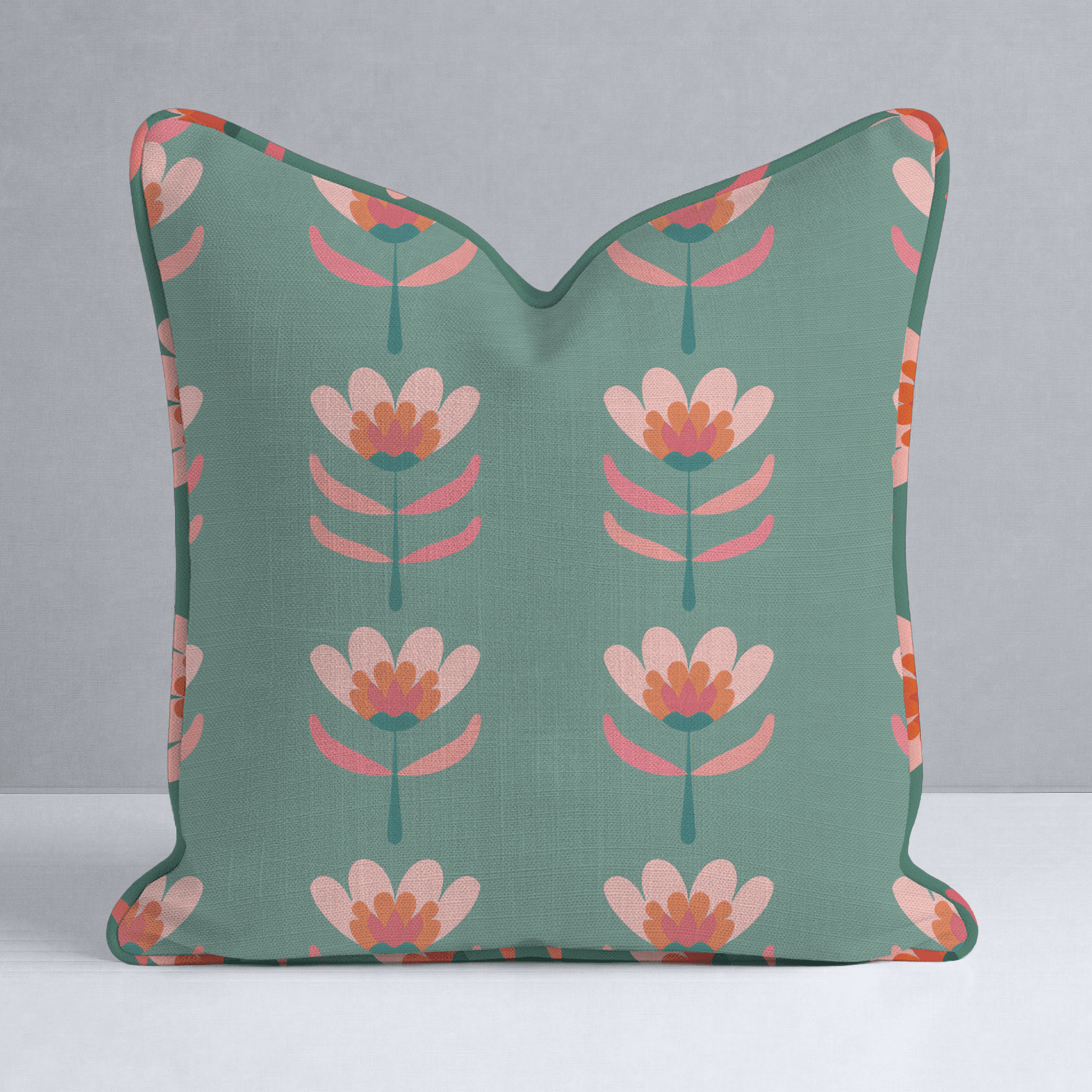 Flora Charm Throw Pillow - Benton Lane Home - Lemon Park