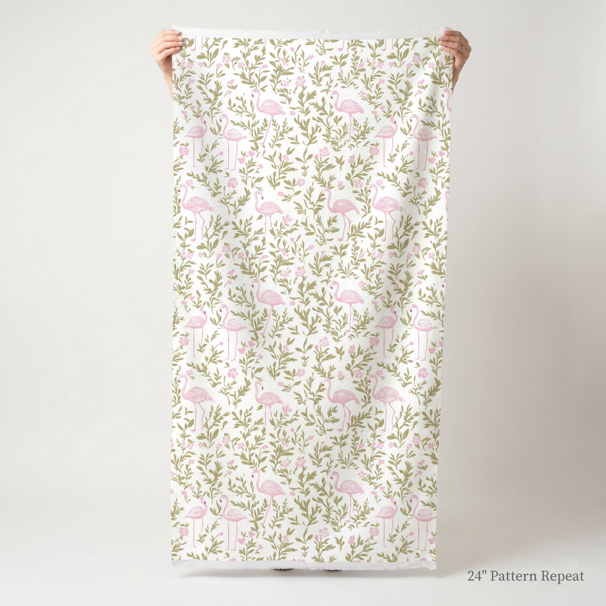 Flora Flamingo - Fabric - Benton Lane Home - Lemon Park