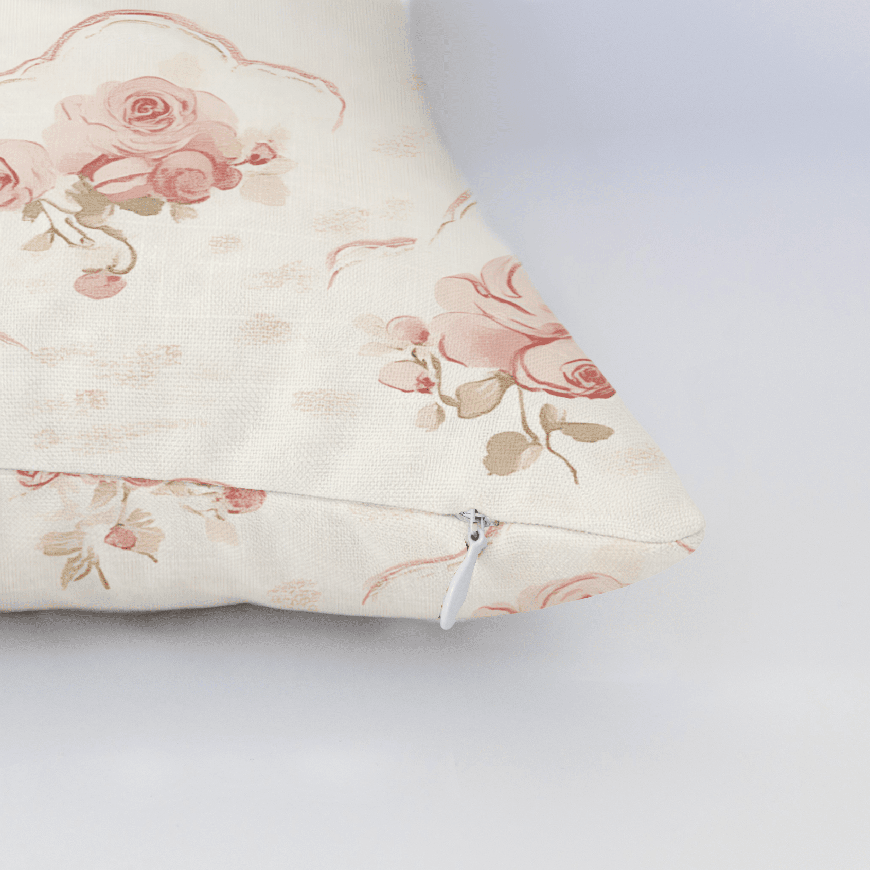 Floral Cameo Throw Pillow - Benton Lane Home - Lemon Park