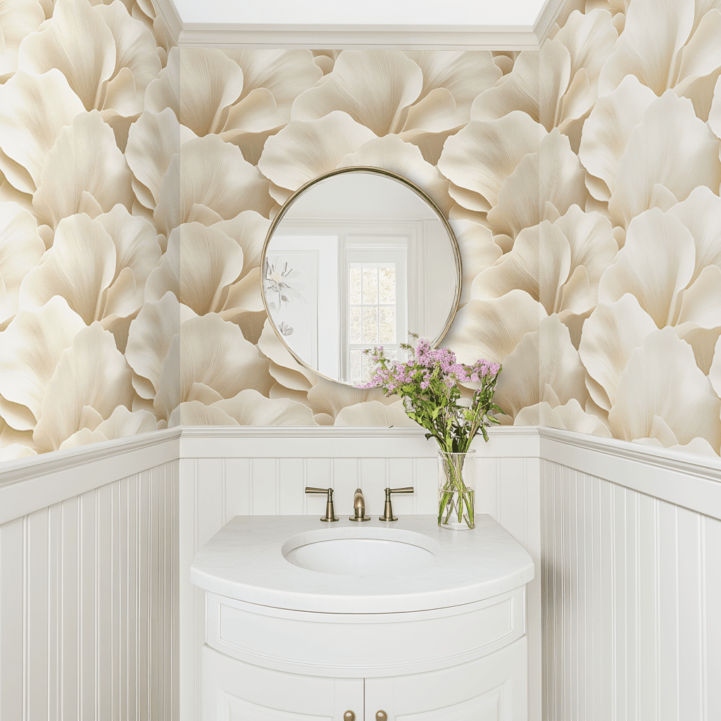 Floral Embrace Wallpaper - Premium - Benton Lane Home - Painted Paper