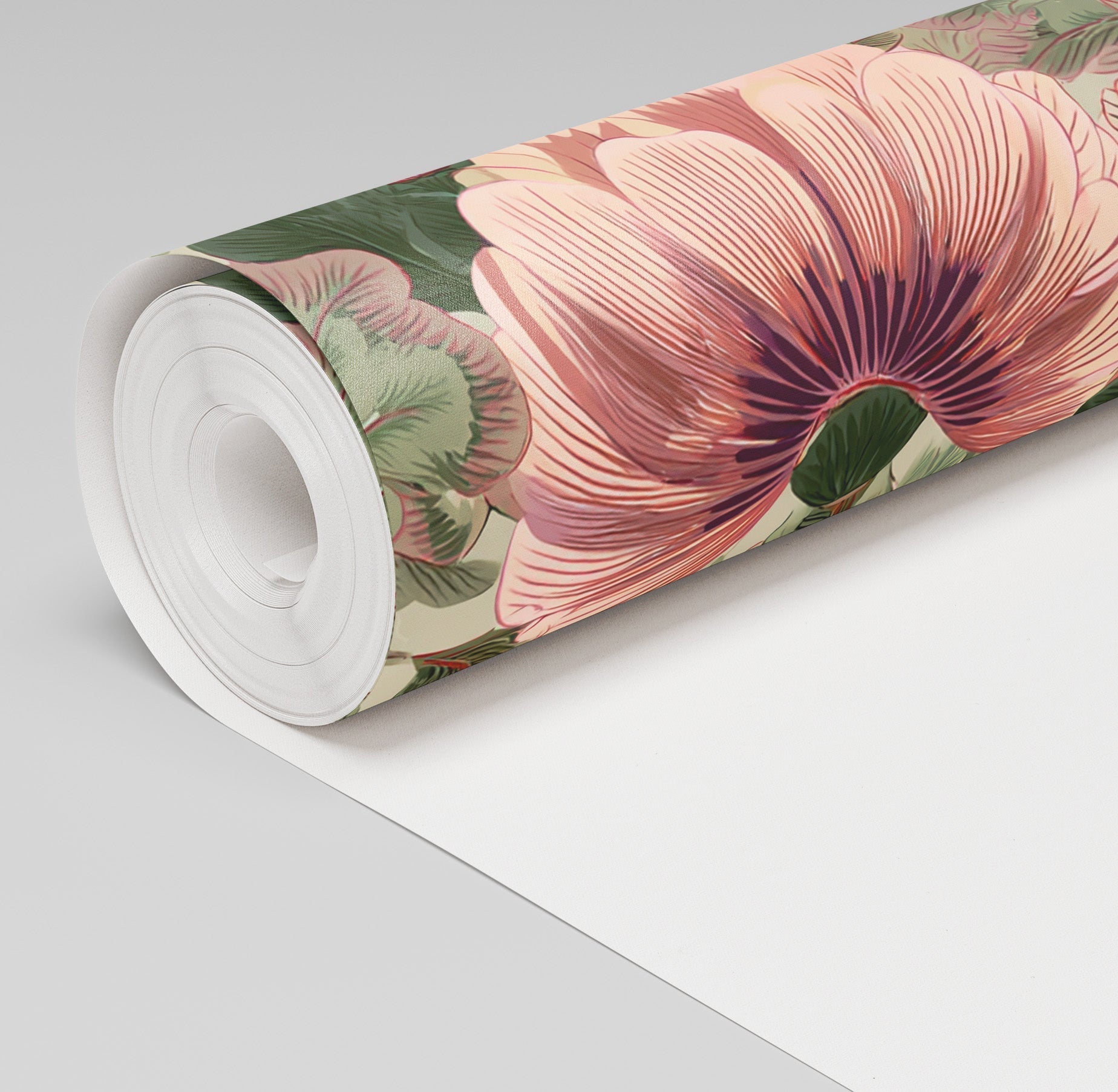 Floral Escape Wallpaper - Painted Paper