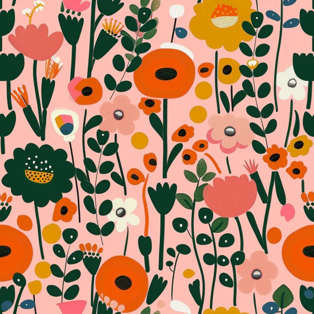 Floral Fate Wallpaper - Benton Lane Home - Lemon Park