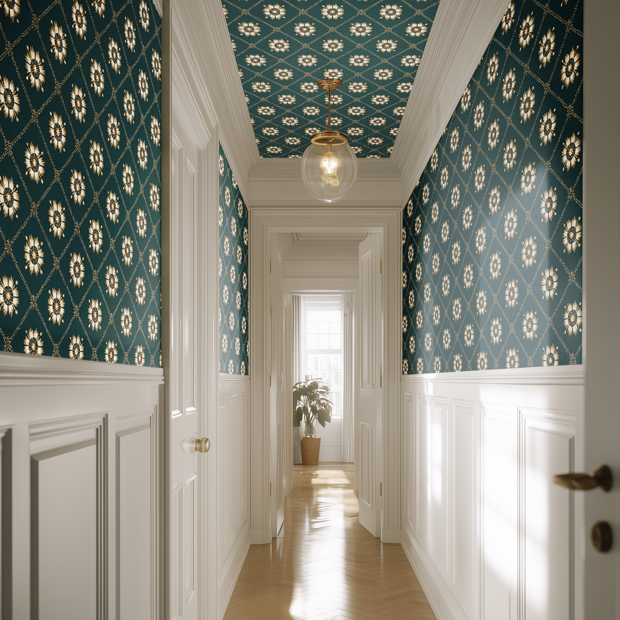 Florence Gate Wallpaper - Benton Lane Home - Benton Lane