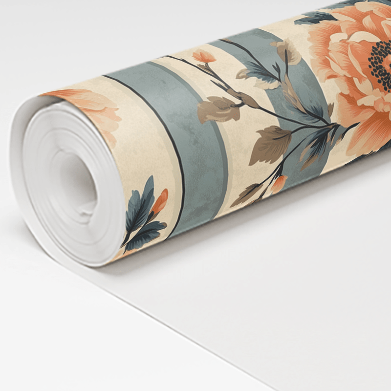 Florentine Stripes Wallpaper - Benton Lane Home - Painted Paper