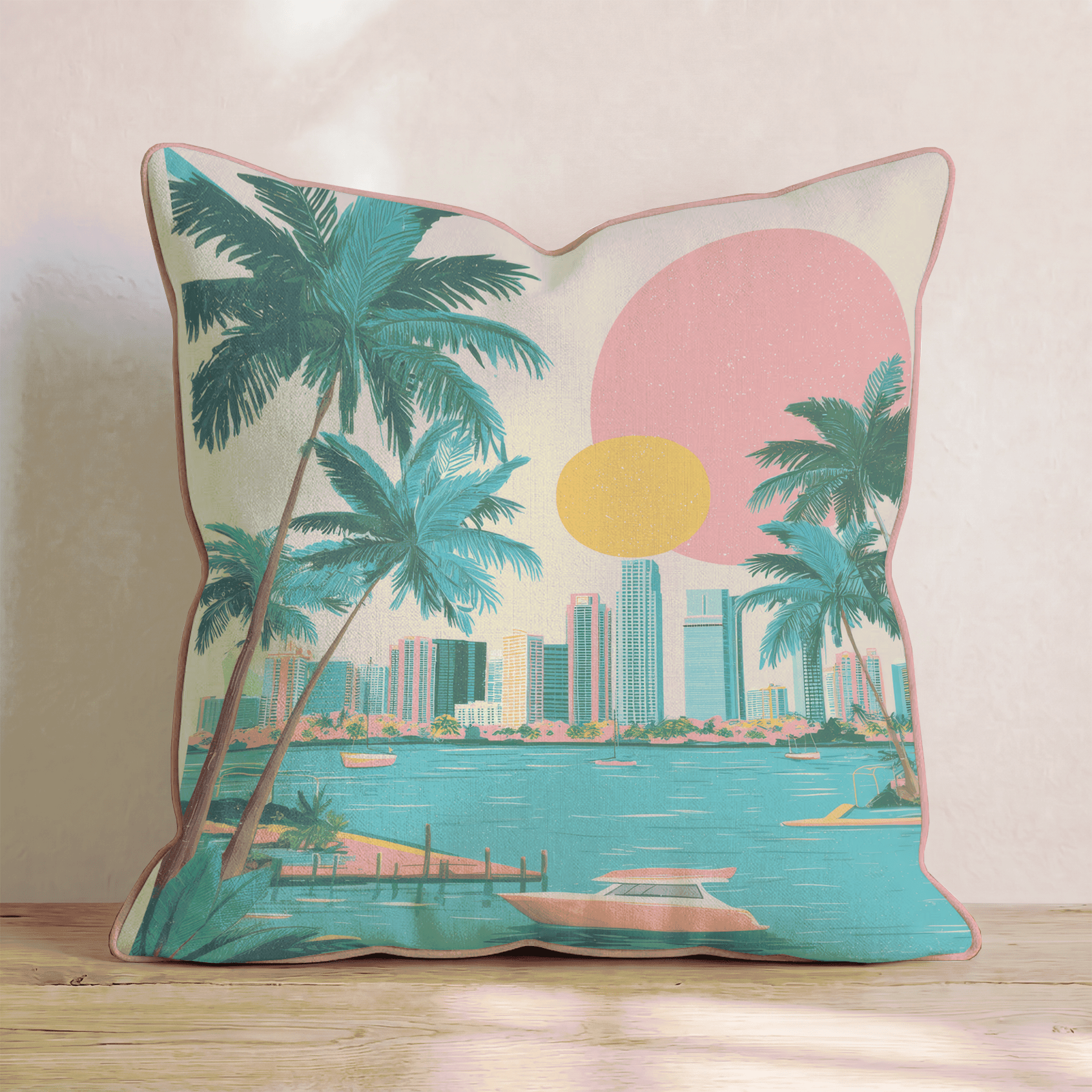 Floridian Throw Pillow - Benton Lane Home - Hillcroft Home
