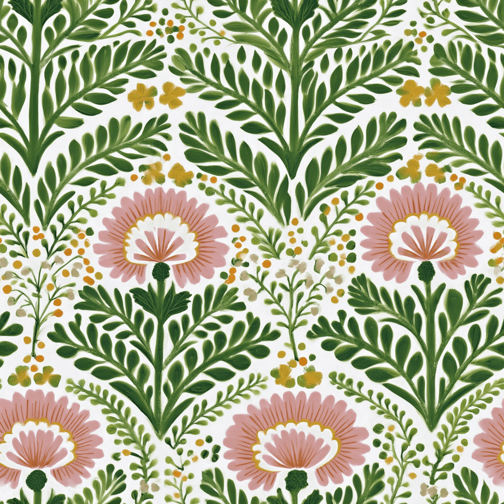 Florita del Alma Wallpaper - Painted Paper