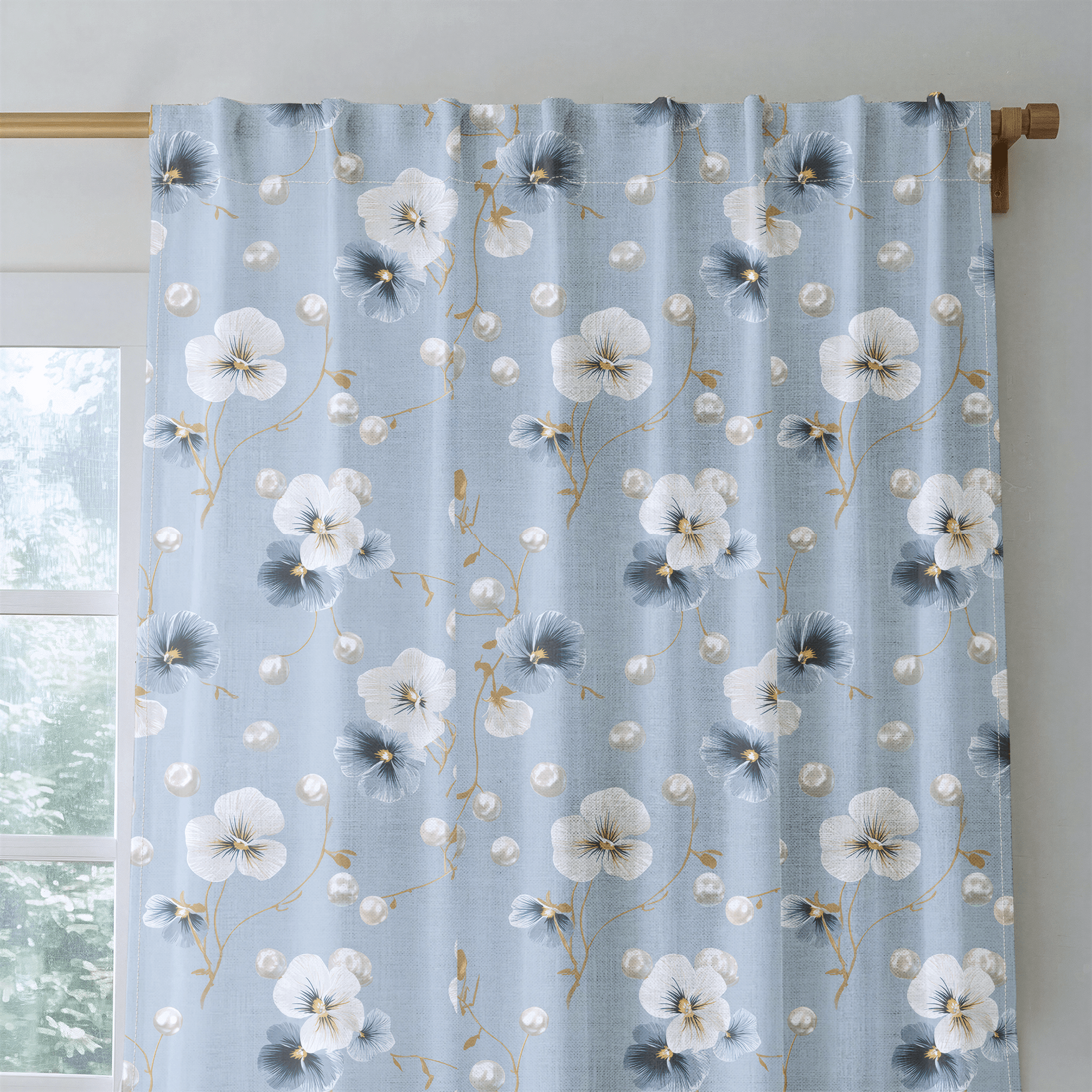 Flower Pearls - Drapery - Lemon Park