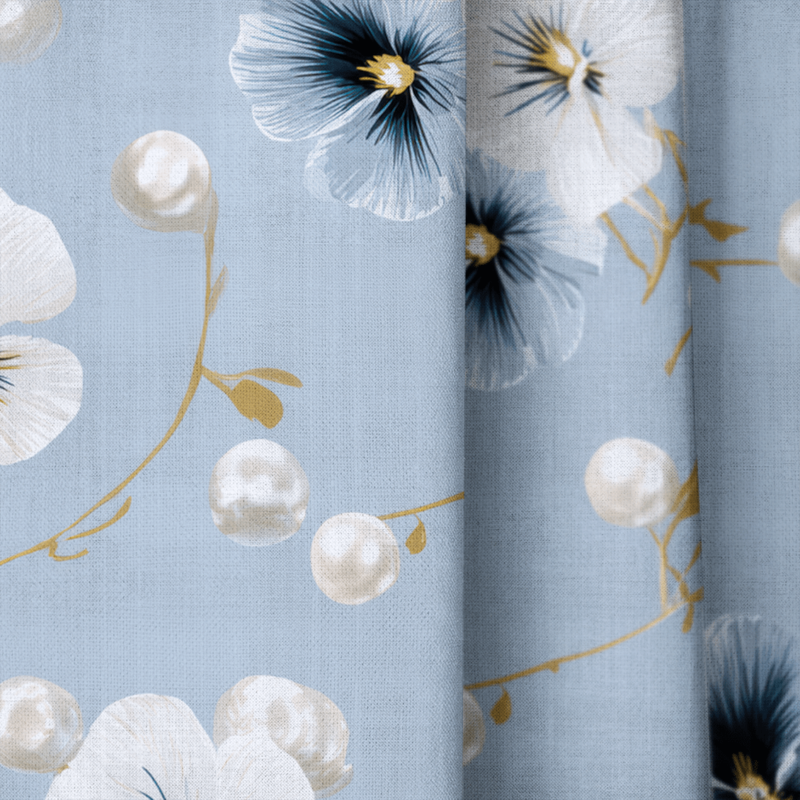 Flower Pearls - Drapery - Lemon Park