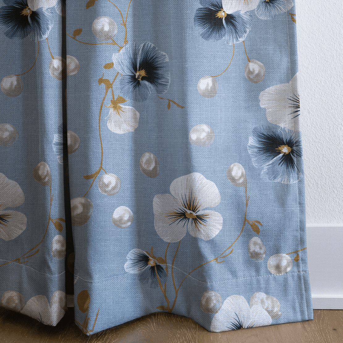 Flower Pearls - Drapery - Benton Lane Home - Lemon Park