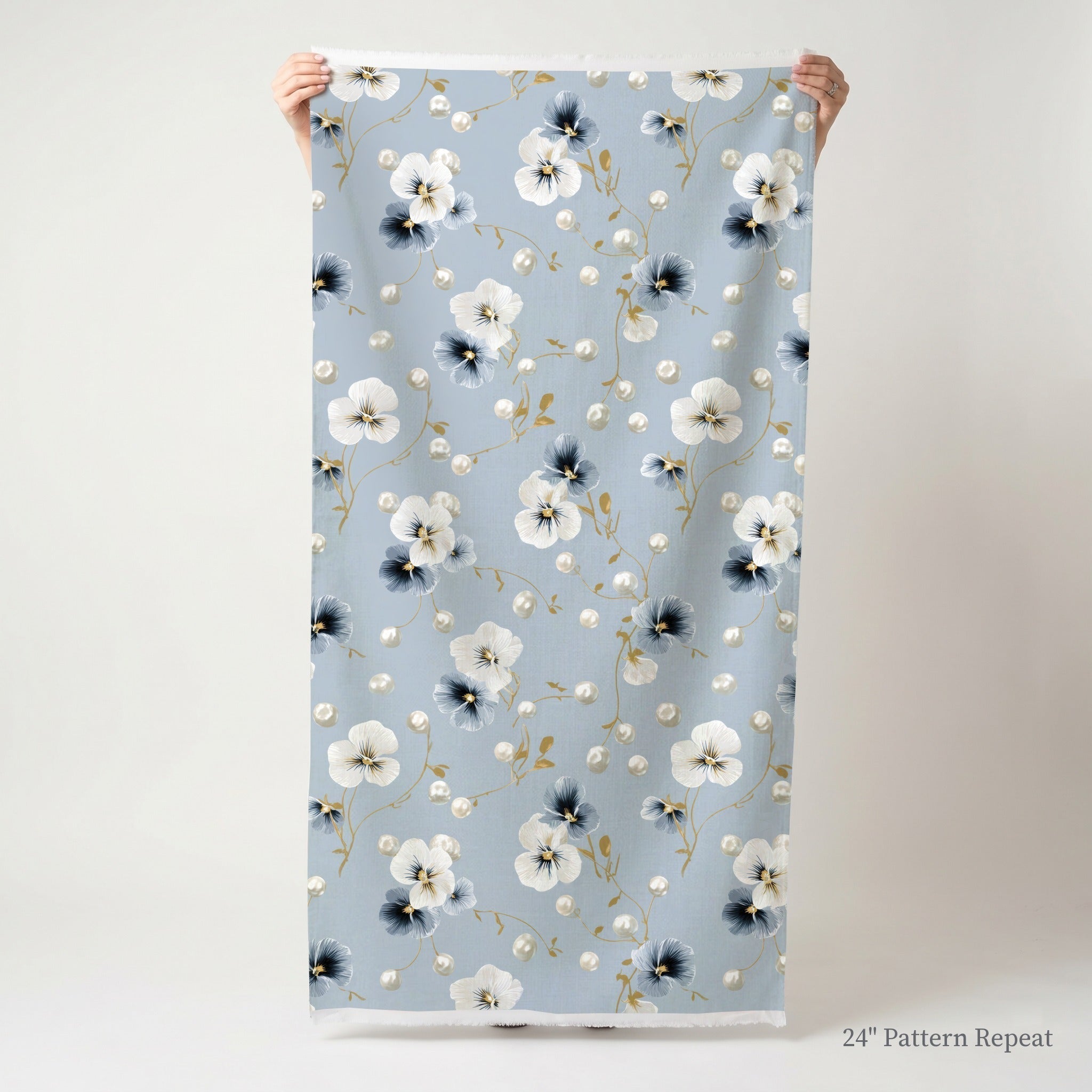 Flower Pearls - Fabric - Benton Lane Home - Lemon Park