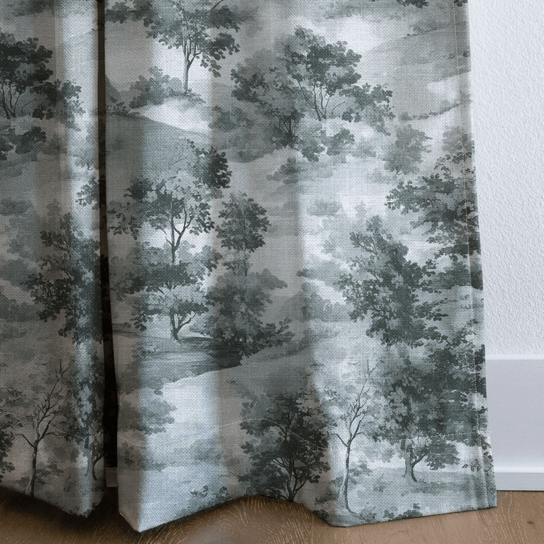 Fog & Found - Drapery - Benton Lane Home - Lemon Park