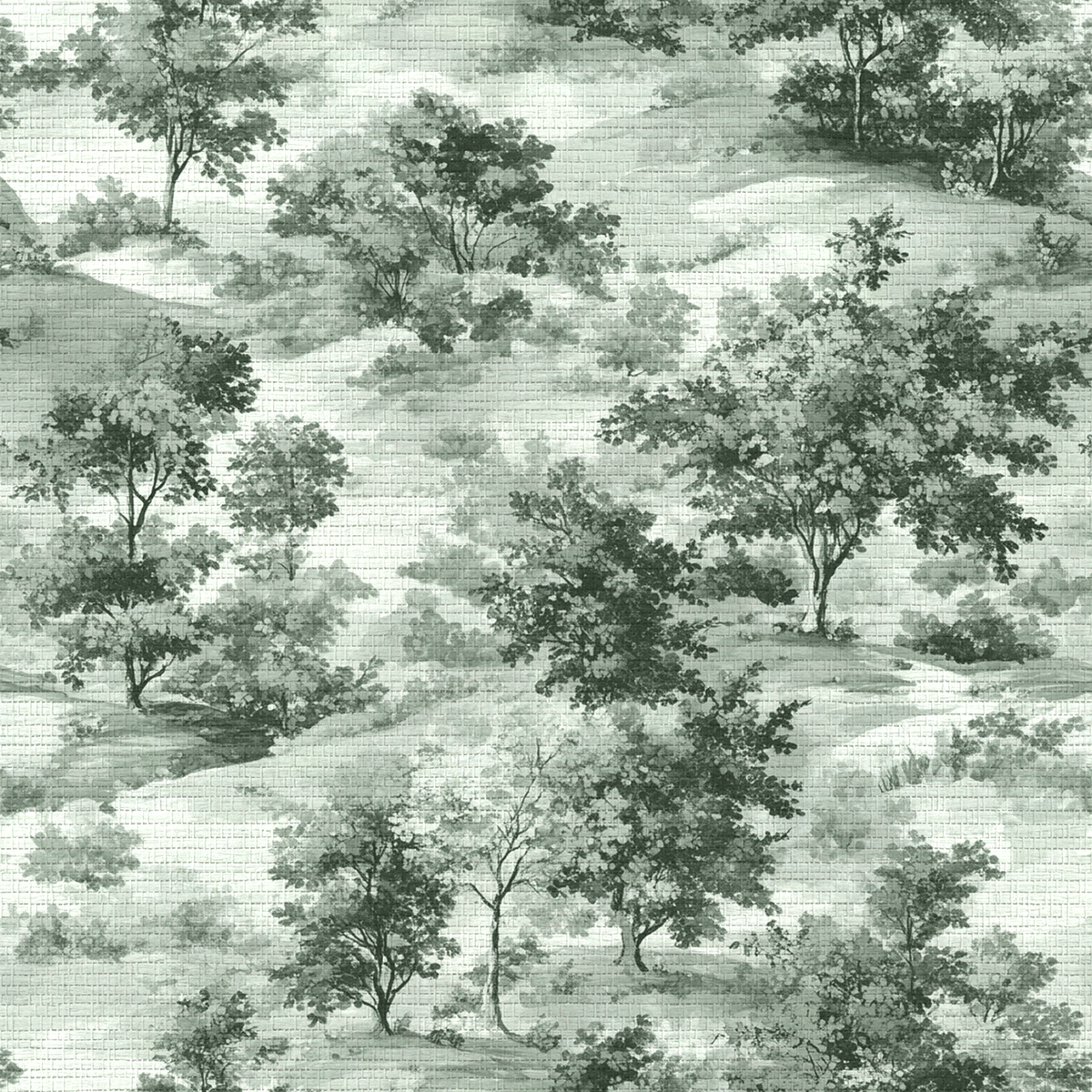 Fog & Found Faux Grasscloth Wallpaper - Lemon Park