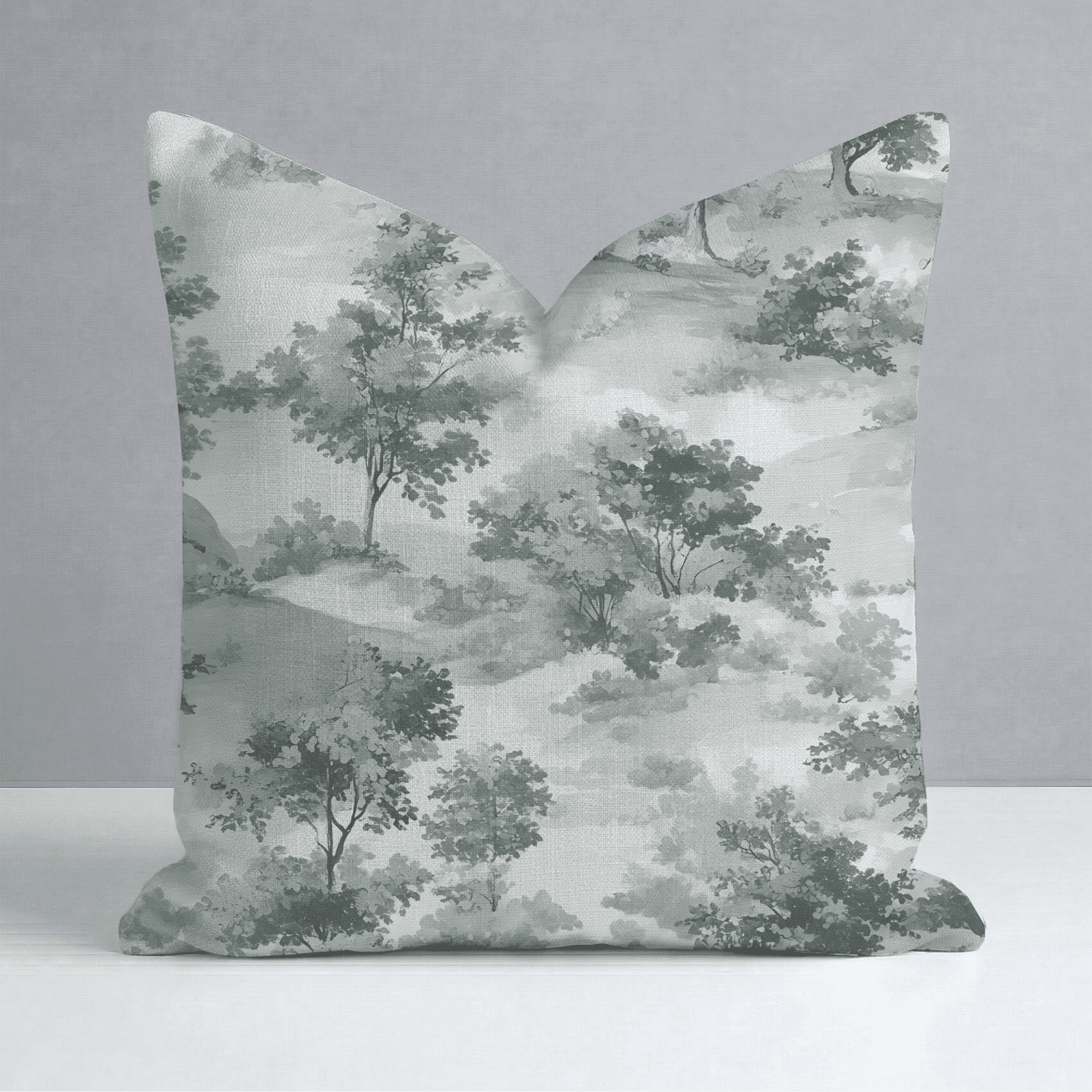 Fog & Found Throw Pillow - Benton Lane Home - Lemon Park