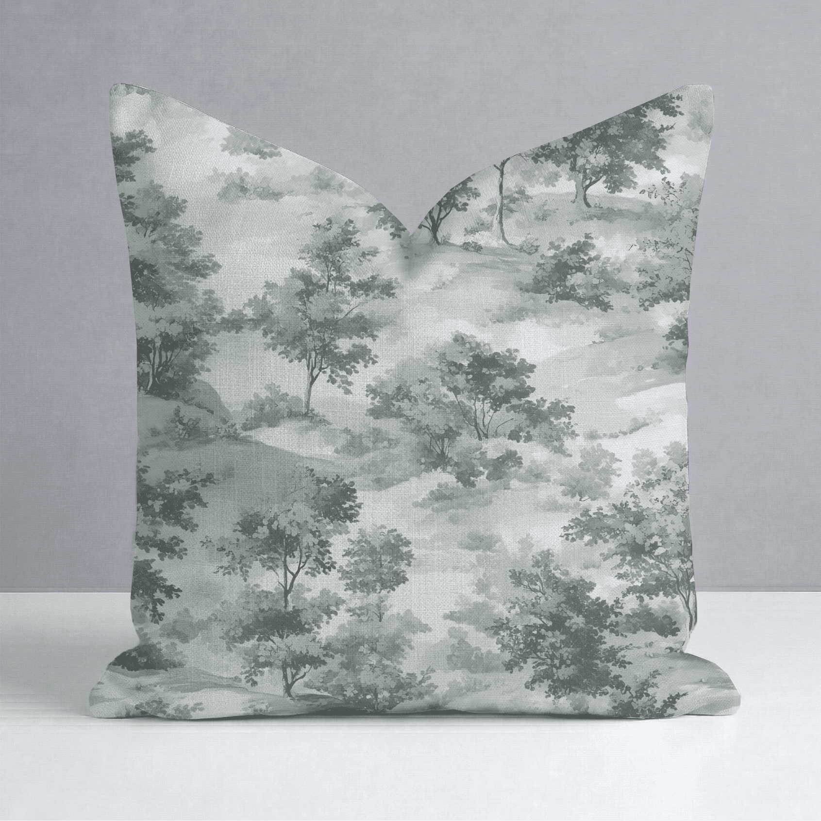 Fog & Found Throw Pillow - Benton Lane Home - Lemon Park