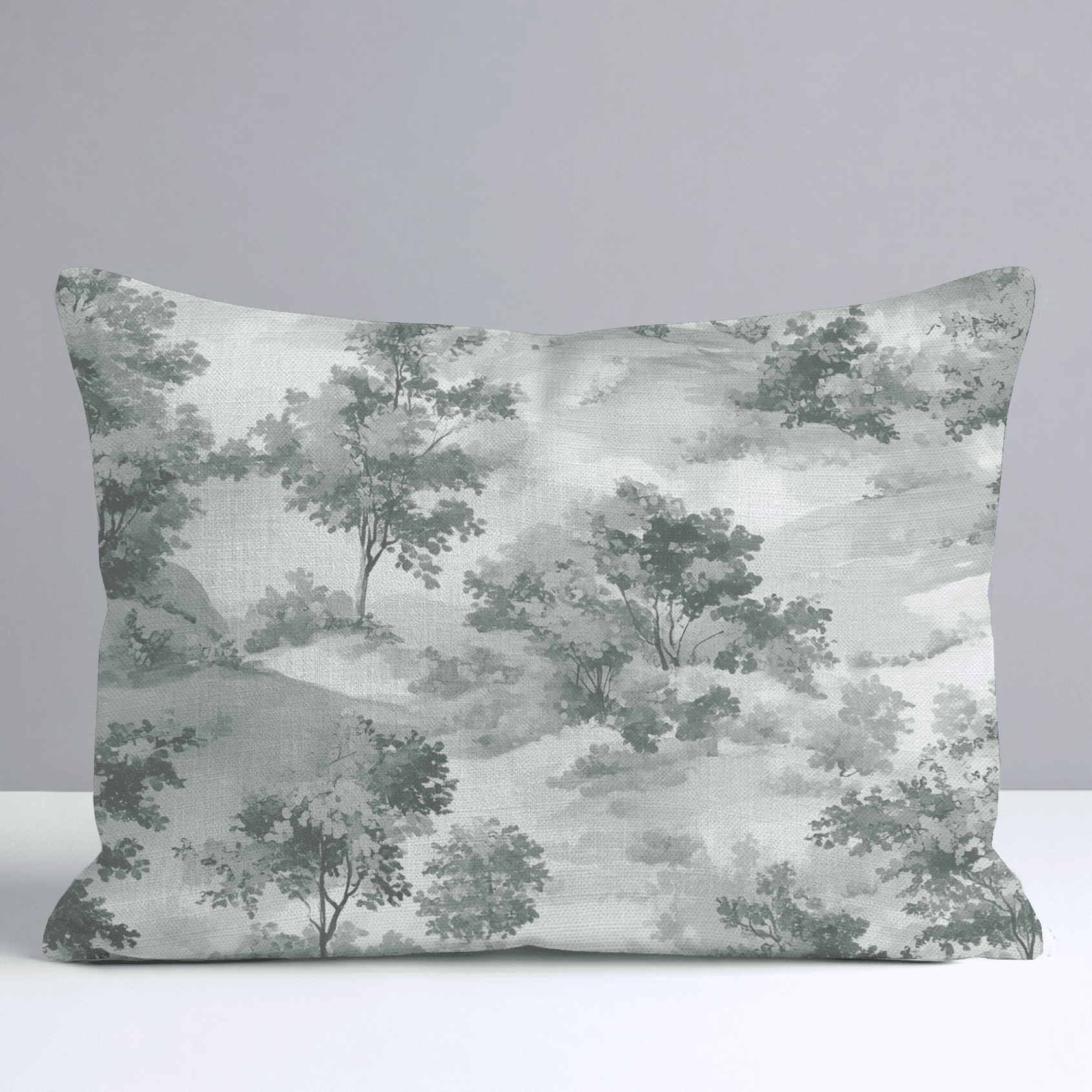 Fog & Found Throw Pillow - Benton Lane Home - Lemon Park