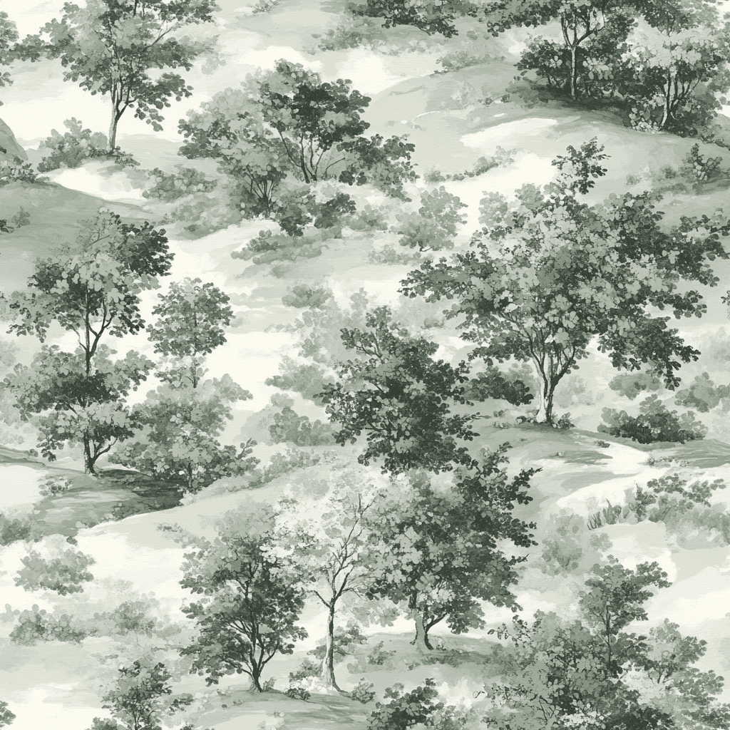 Fog & Found Wallpaper - Benton Lane Home - Lemon Park