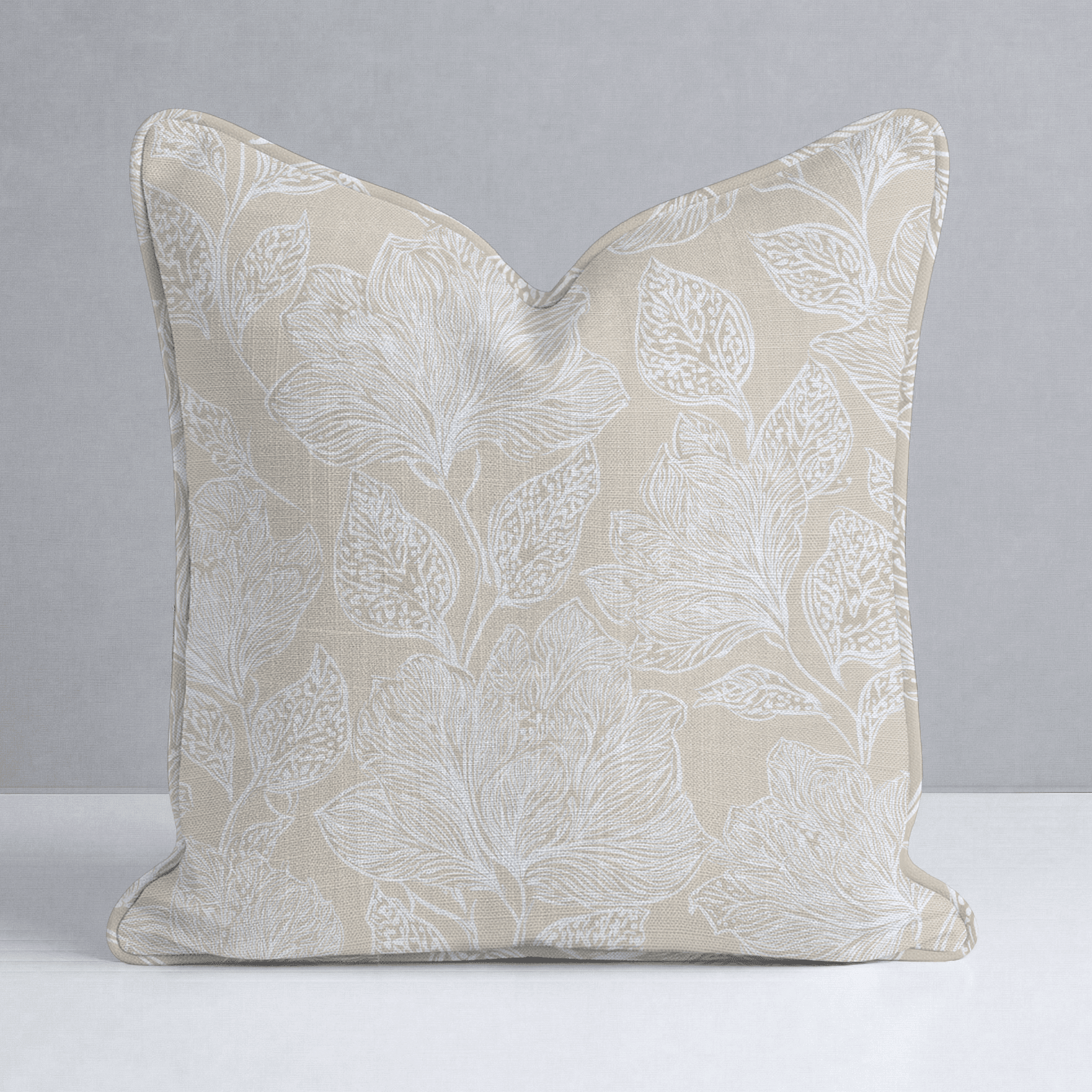 Folk Song Throw Pillow - Benton Lane Home - Lemon Park