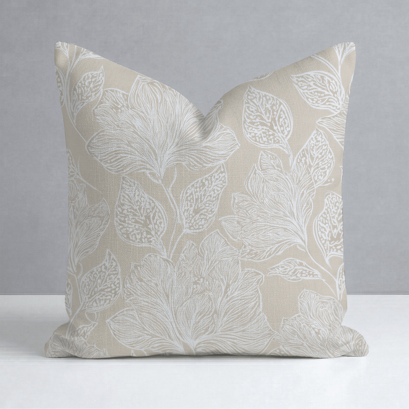 Folk Song Throw Pillow - Benton Lane Home - Lemon Park